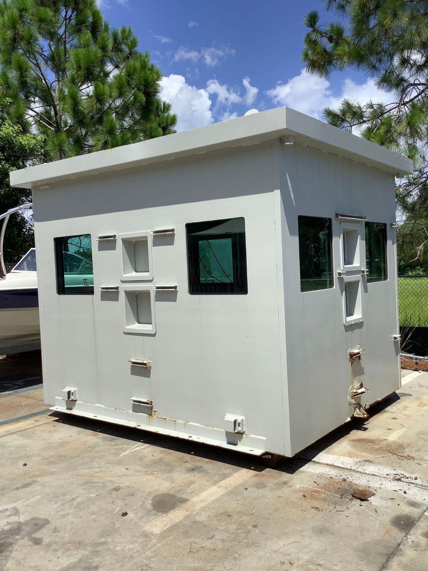 LEVEL 4  BULLET PROOF AND BLAST PROTECTION SHELTER/BUNKER/SAFE ROOM,  APPROX 110” H x 132” W x 108”