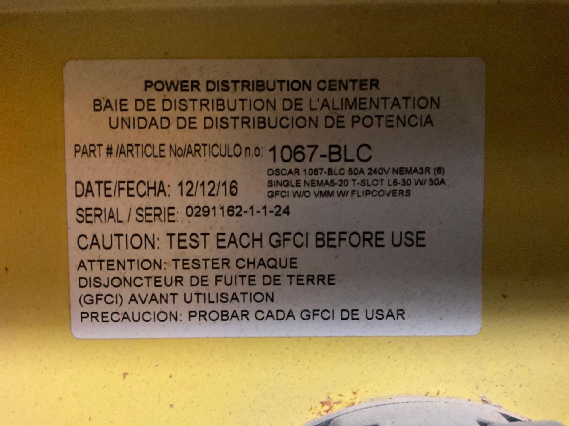 ( 2 ) ERICSON SPIDER DISTRIBUTION / TEMPORARY POWER BOX & ( 1 ) X -TREME DISTRIBUTION / TEMPORARY PO - Image 7 of 9