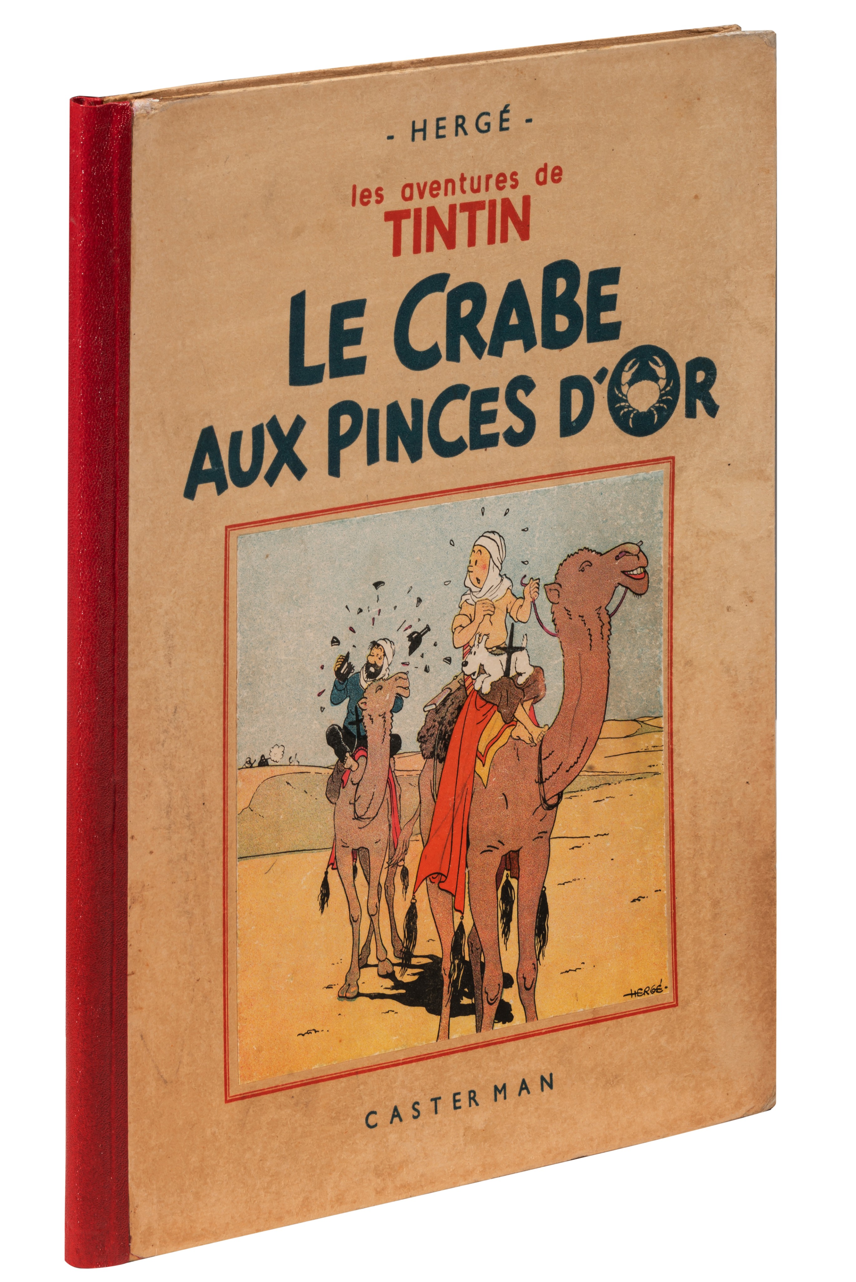 Hergé (1907-1983), 'Les Aventures de Tintin, Le Crabe aux Pinces d'Or', 1941