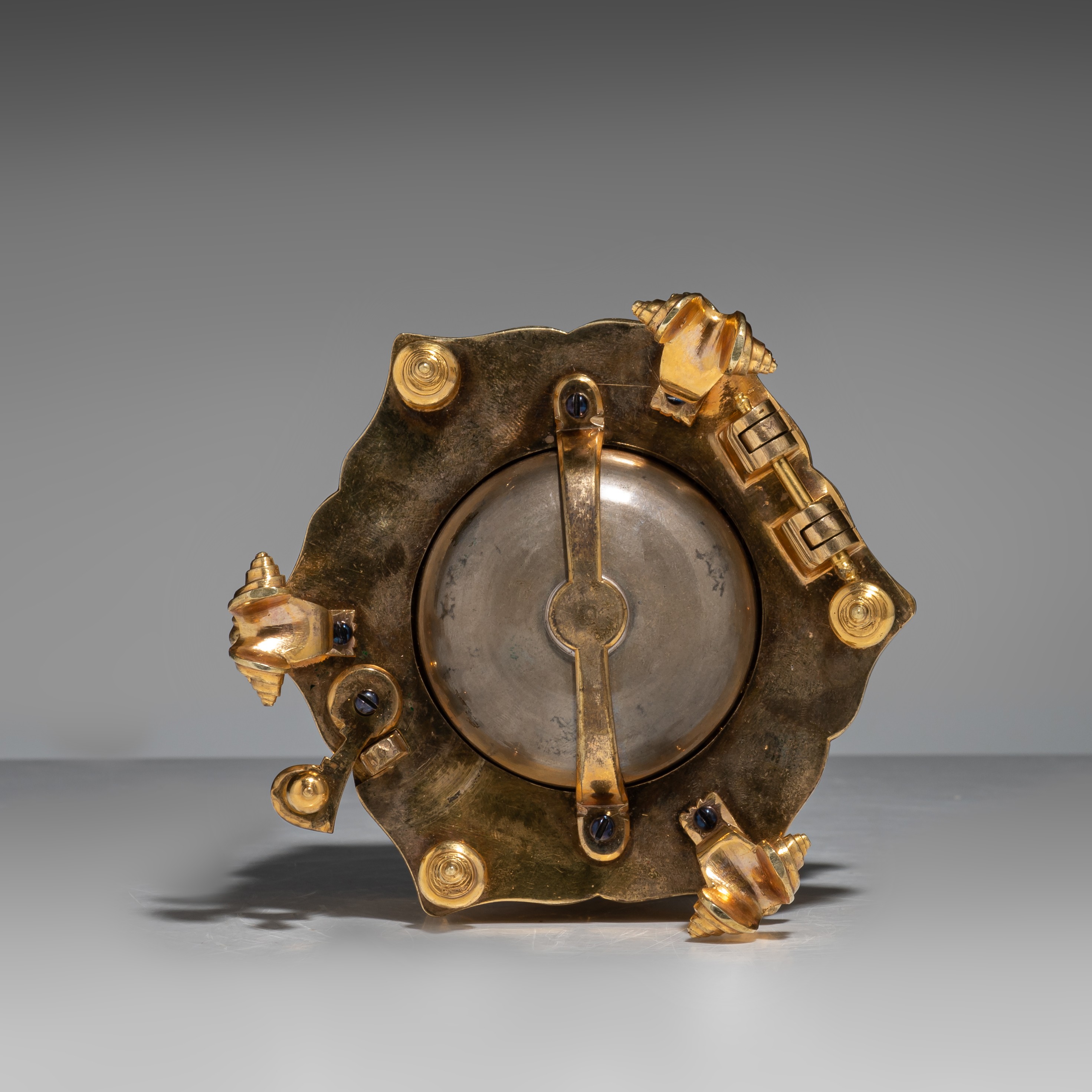 An important table clock with hour repeater and alarm, by Johan Simon Betzamyr, Danzig, ca. 1750, H - Image 15 of 27