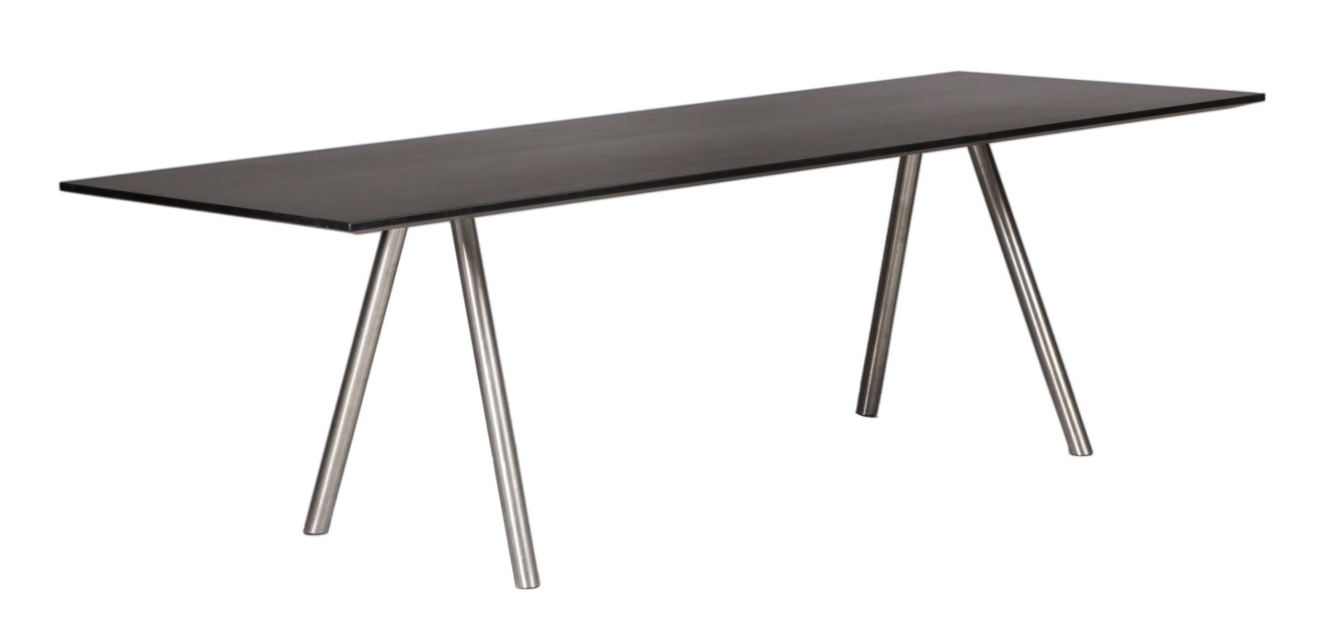 An A-Table by Maarten van Severen for Vitra, H 72,5 - W 240 - D 90 cm - Image 14 of 22