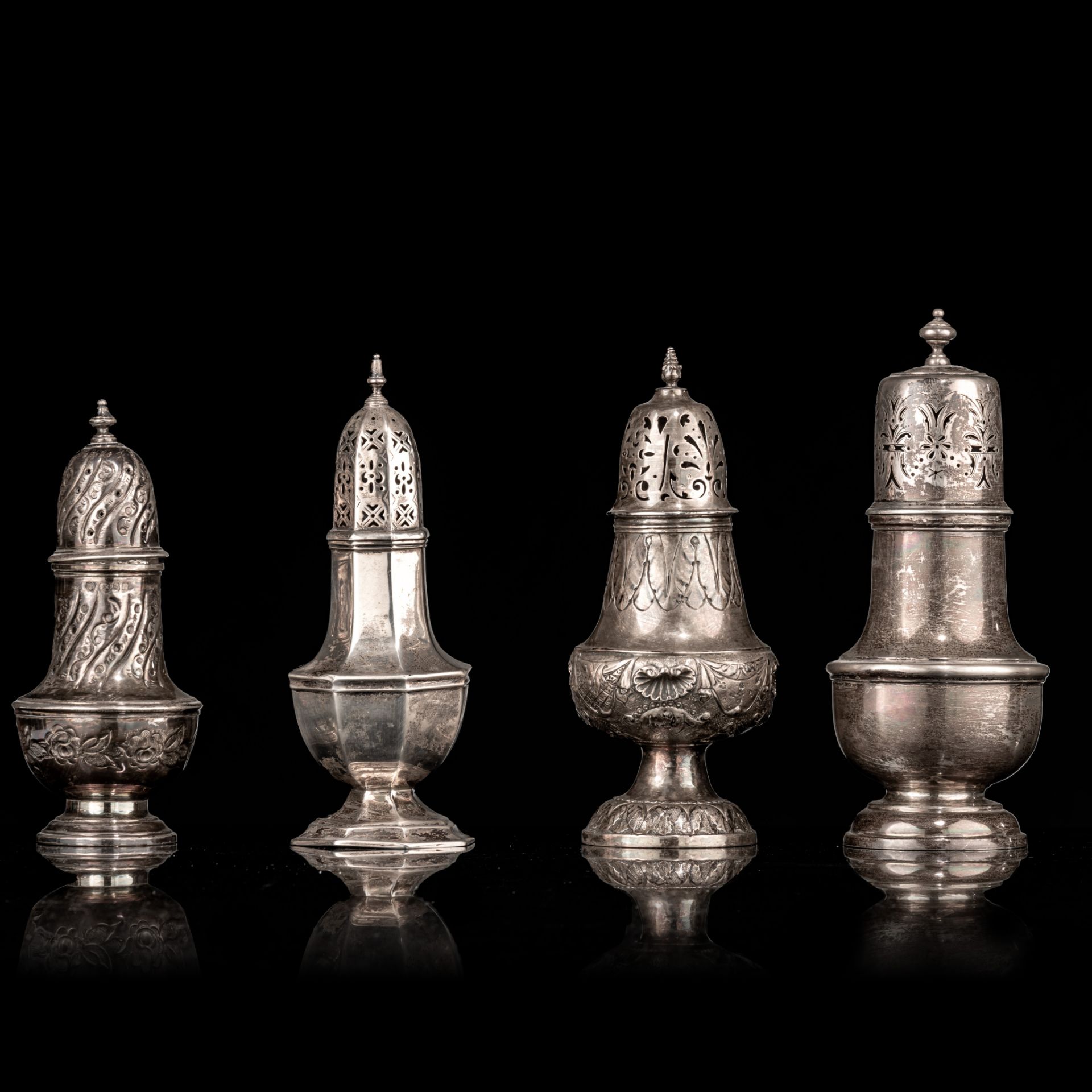 A various collection of silver, H 15,3 - 20 cm, total weight: 945 g - Bild 2 aus 20