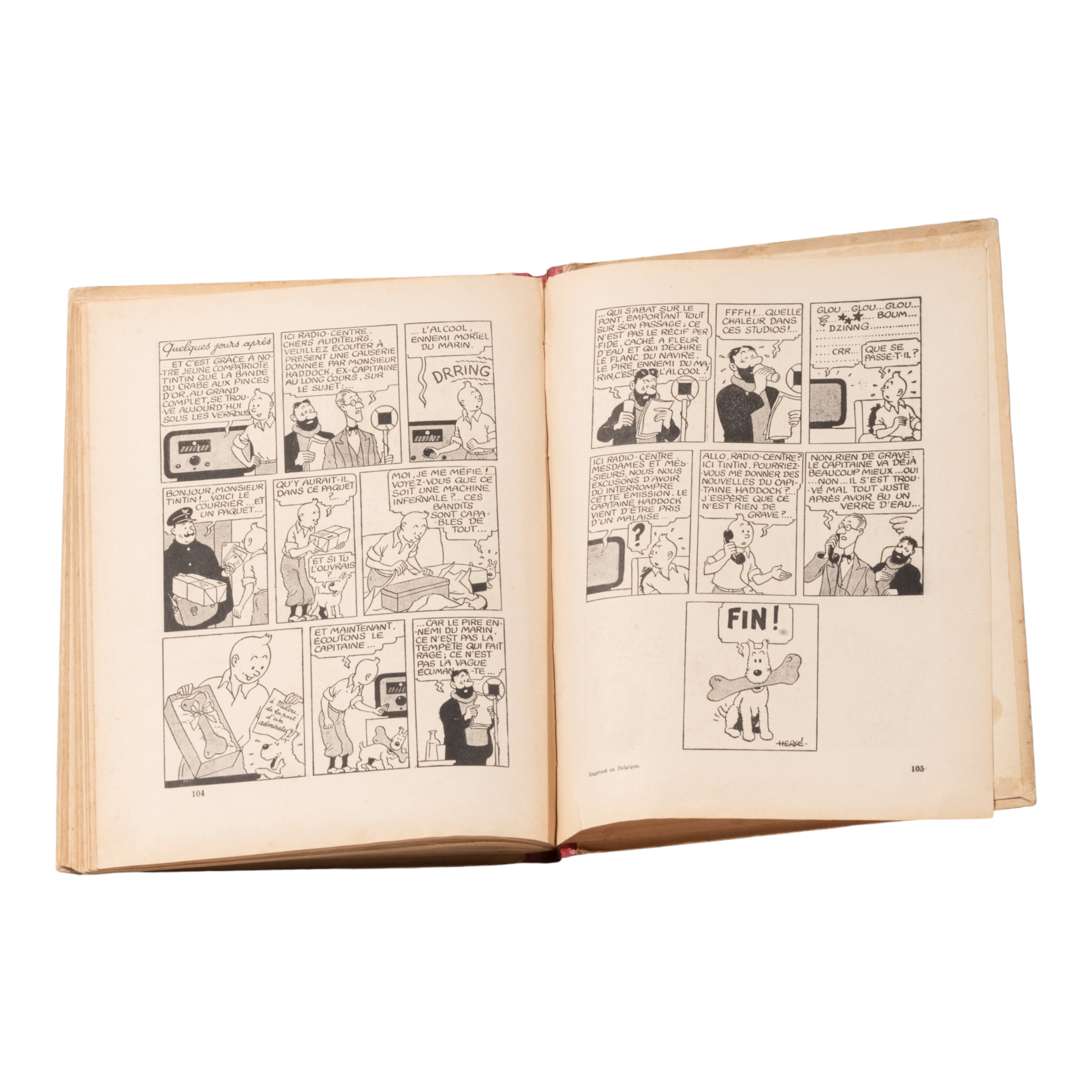 Hergé (1907-1983), 'Les Aventures de Tintin, Le Crabe aux Pinces d'Or', 1941 - Image 5 of 8