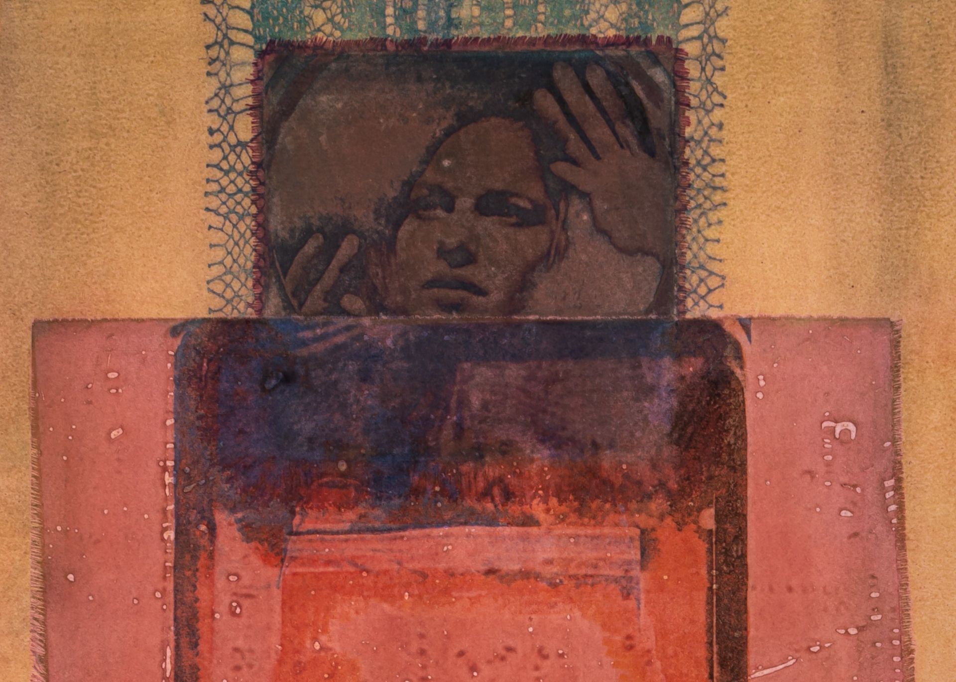 Pol Mara (1920-1998), 'To Ravel out.../ Effilochage', watercolour on paper, 1996, 88 x 125 cm - Bild 6 aus 6