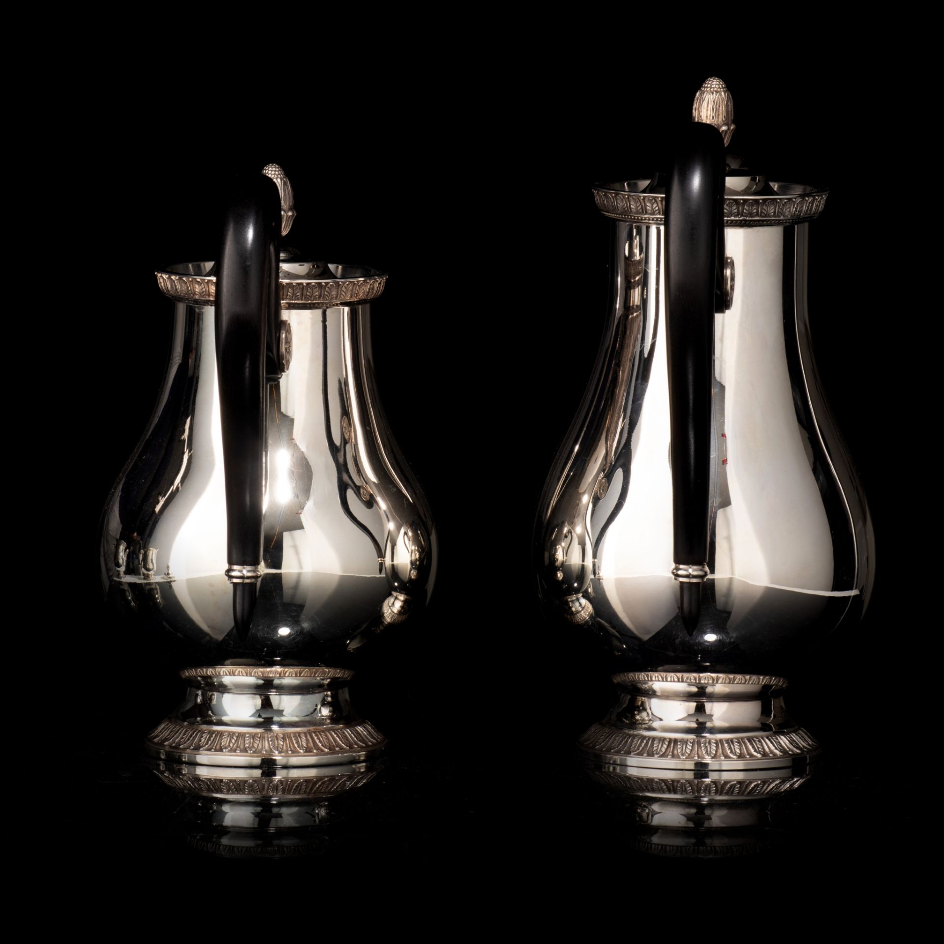 An interesting collection of silver-plated items by Christofle - France, model Malmaison - Image 5 of 16