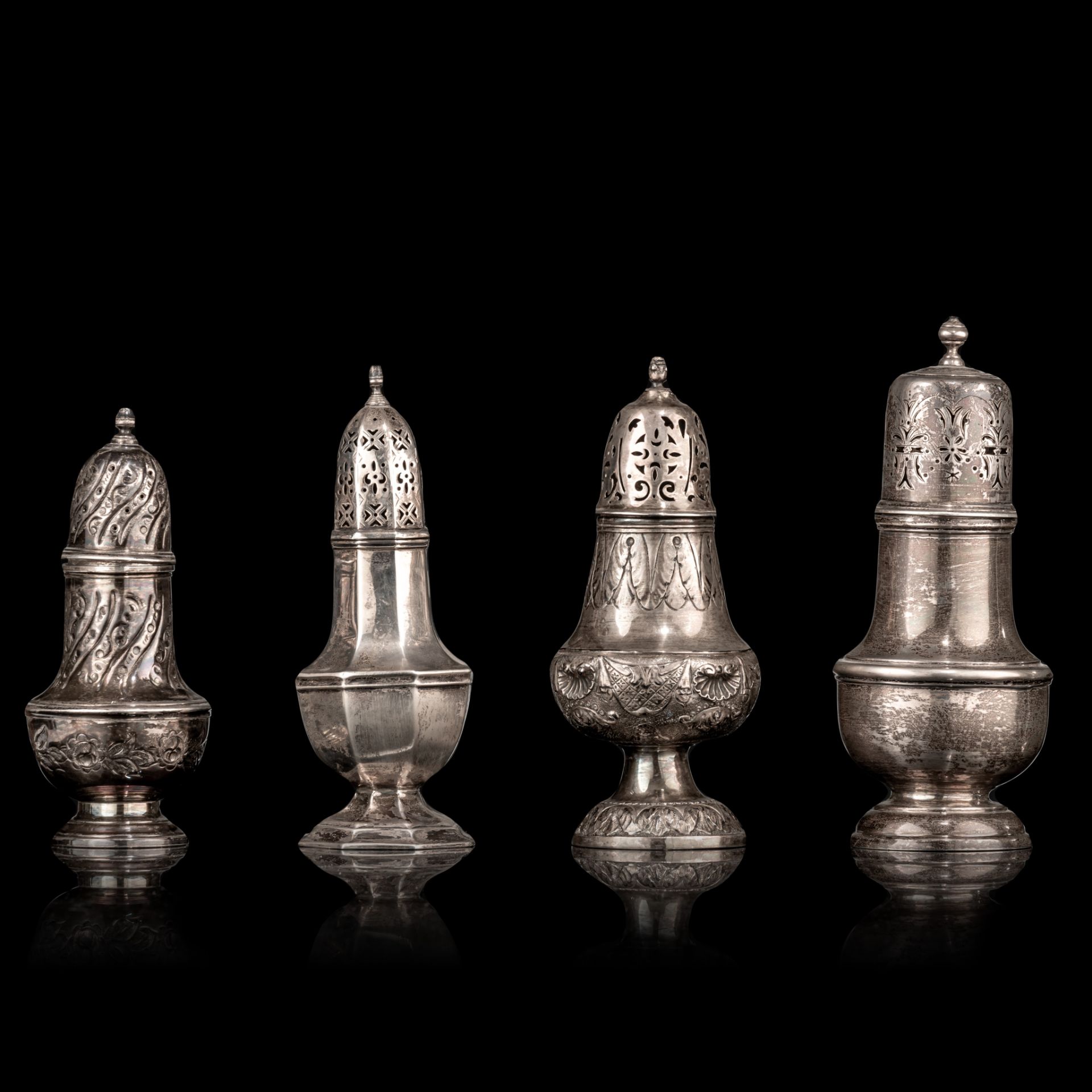 A various collection of silver, H 15,3 - 20 cm, total weight: 945 g - Bild 3 aus 20