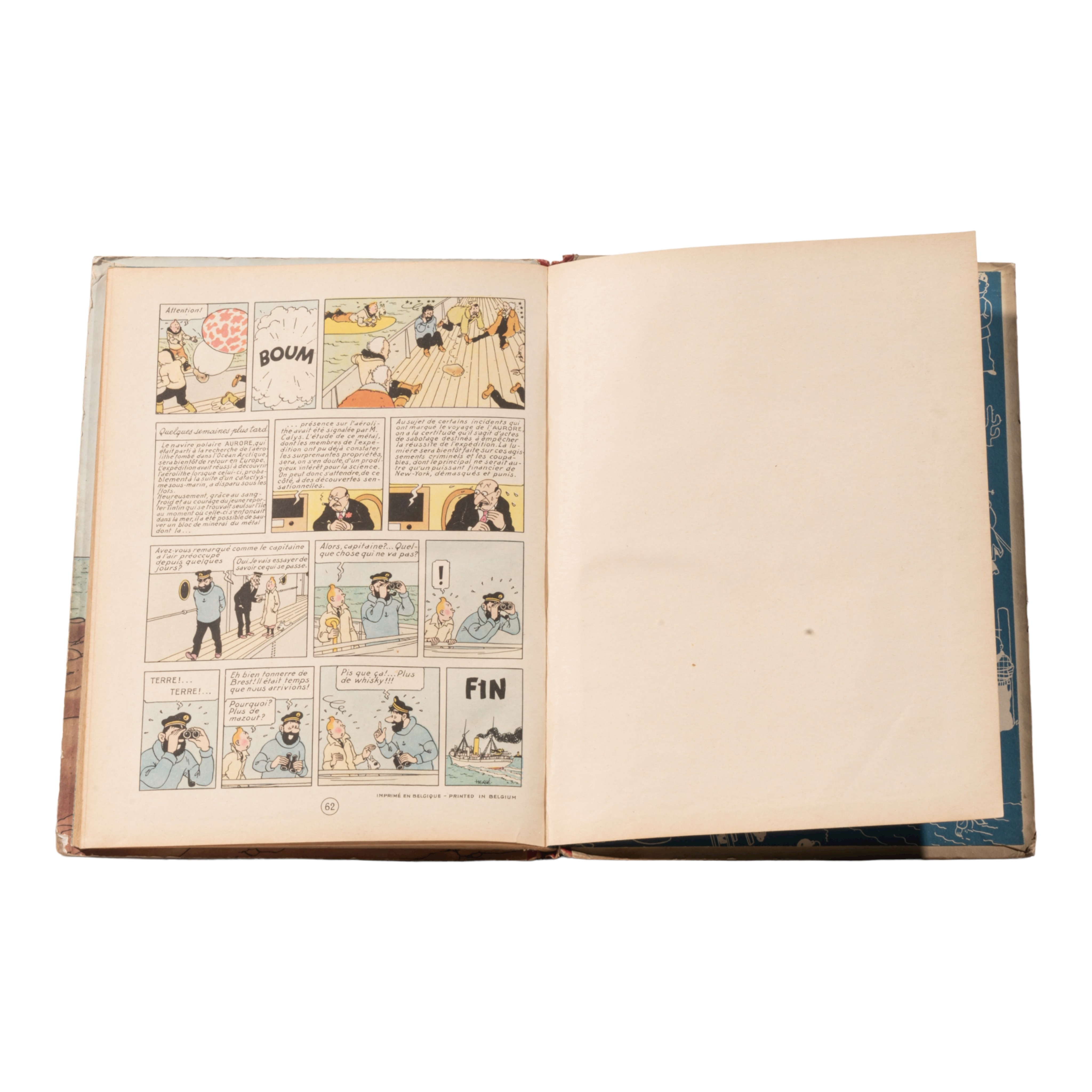 Hergé (1907-1983), 'Les Aventures de Tintin, L'Etoile Mystérieuse', 1943 - Image 8 of 8