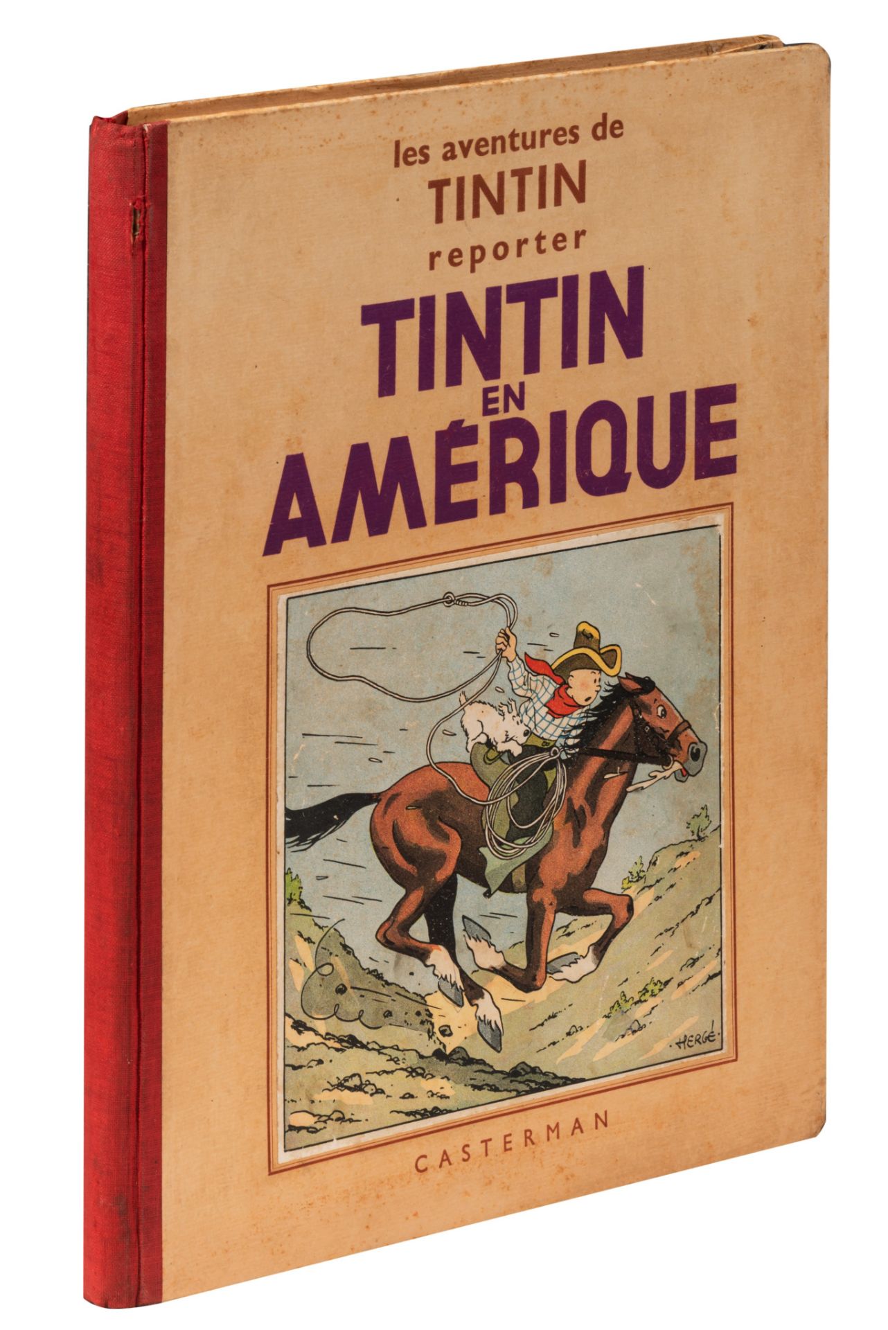 Hergé (1907-1983), 'Tintin en Amérique', 1937