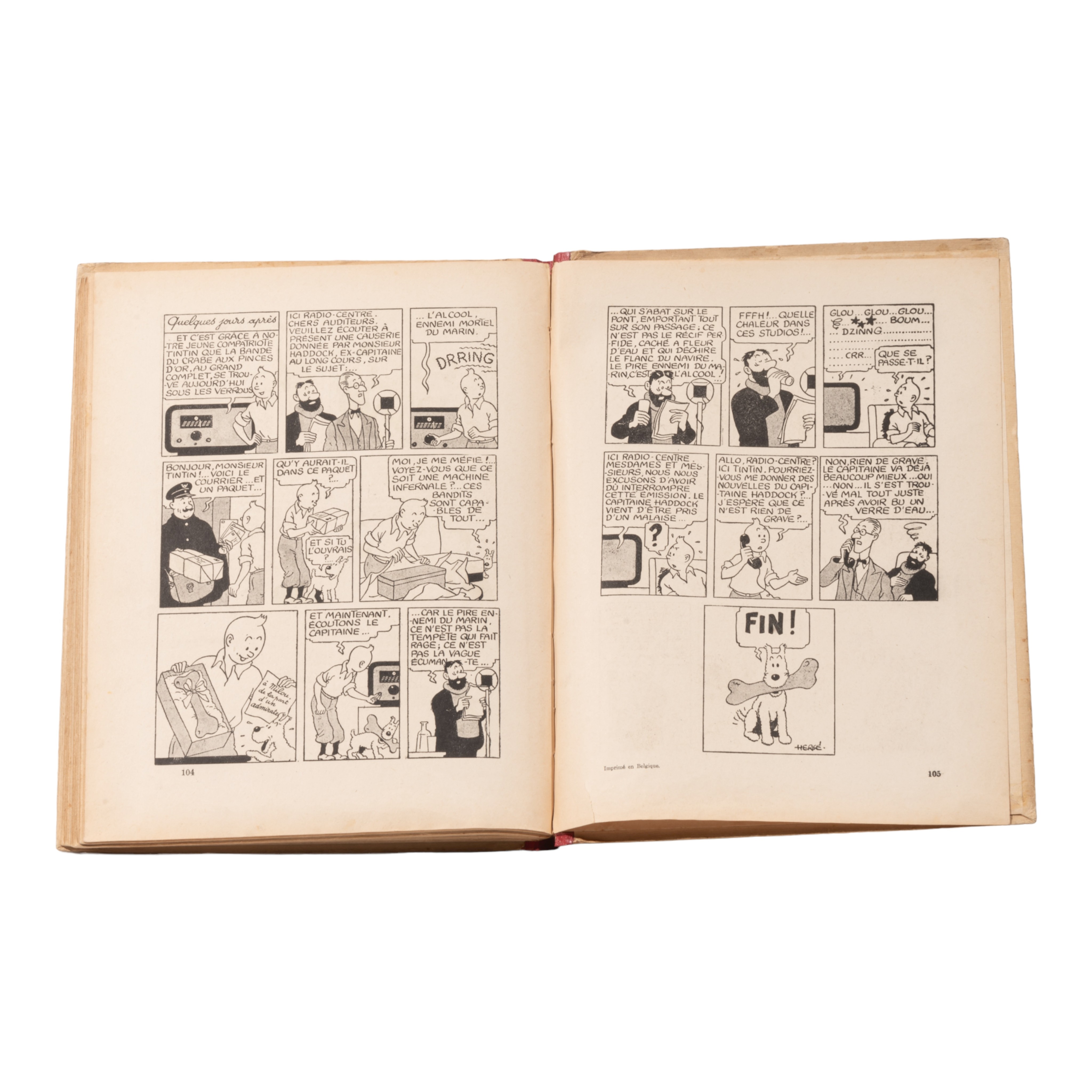 Hergé (1907-1983), 'Les Aventures de Tintin, Le Crabe aux Pinces d'Or', 1941 - Image 8 of 8