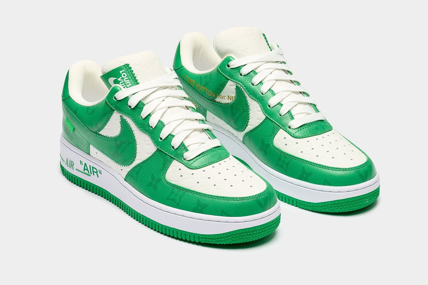 A complete series of nine Louis Vuitton and Nike “Air Force 1” by Virgil Abloh - Image 17 of 50