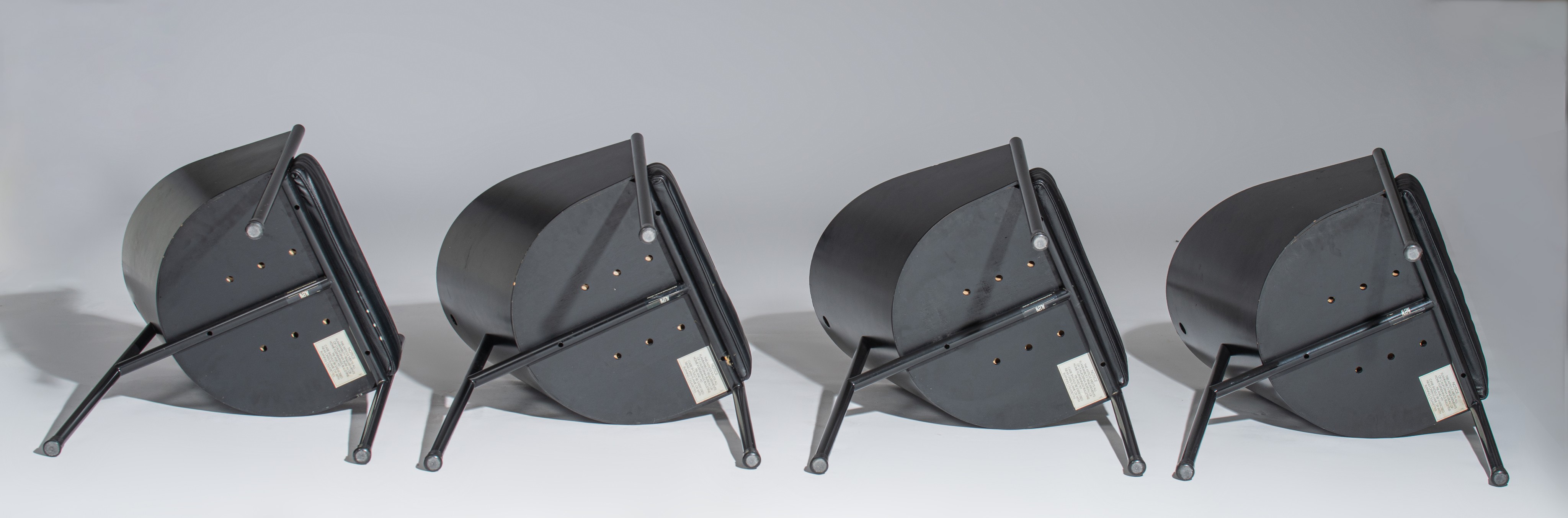 A vintage set of 4 Costes chairs by Philippe Starck for Aleph Driade, Italy, 1984, H 80 - W 47,5 cm - Image 7 of 20