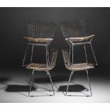 A set of four Bertoia side chairs, H 73 - W 53 cm