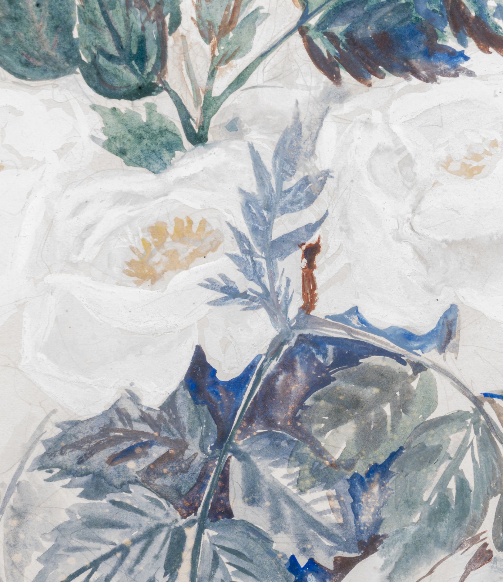 Nathalie Gontcharova (1881-1962), flower still life, pencil, watercolour and gouache, 26 x 35 cm - Bild 5 aus 5