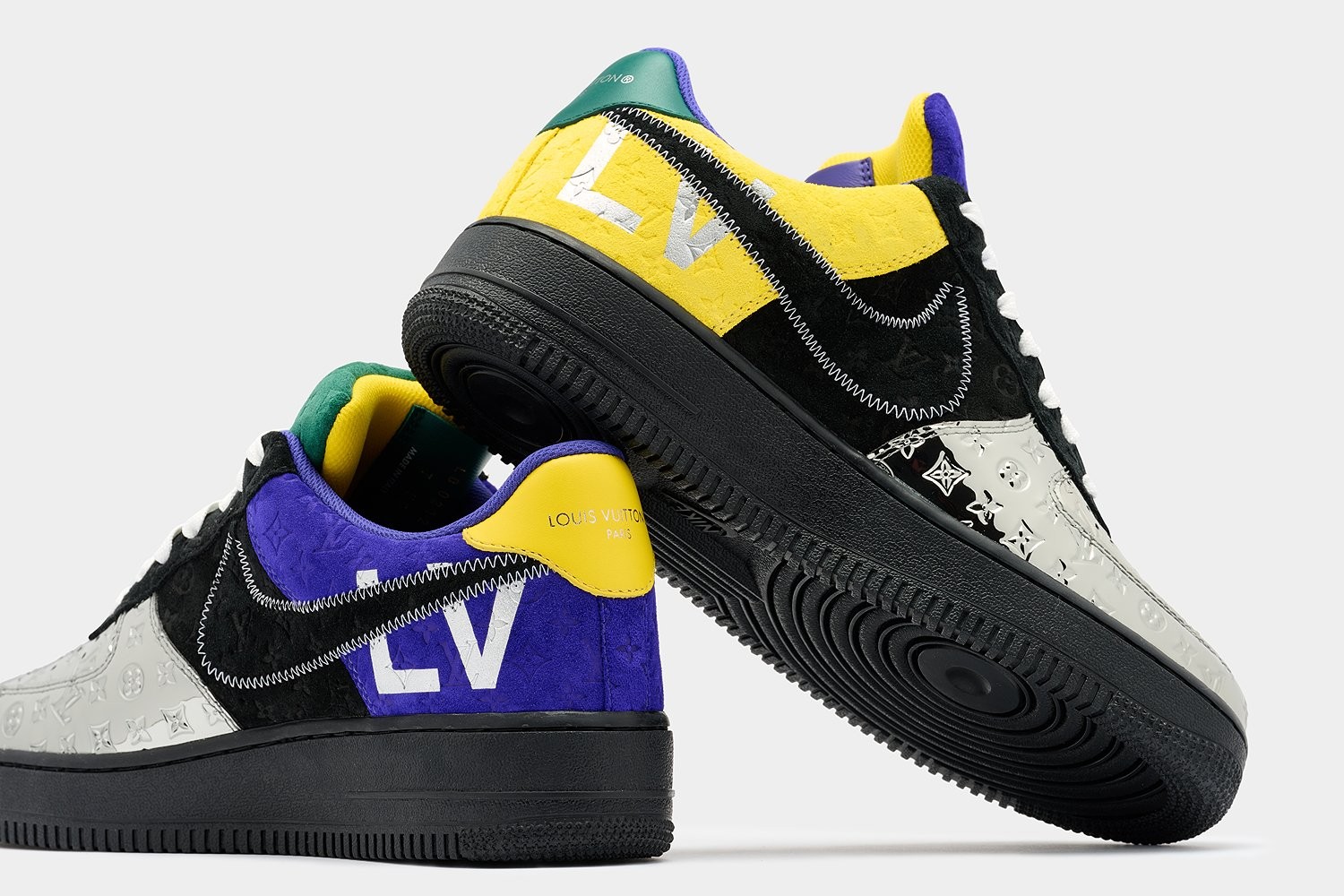 A complete series of nine Louis Vuitton and Nike “Air Force 1” by Virgil Abloh - Image 31 of 50