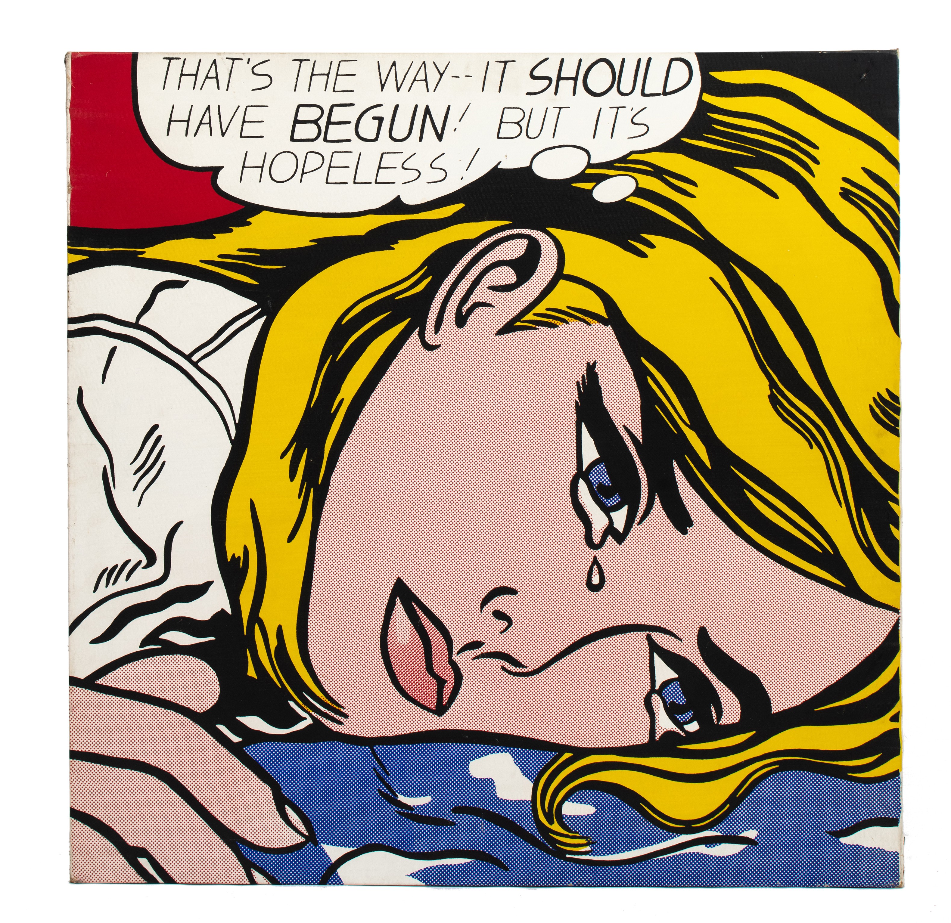 Roy Lichtenstein (1923-1997), 'That's the way', silkscreen on canvas, 'Limited Pirate Edition' (on 3 - Image 2 of 8