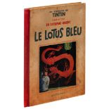 Hergé (1907-1983), 'Les Aventures de Tintin, Le Lotus Bleu', 1936