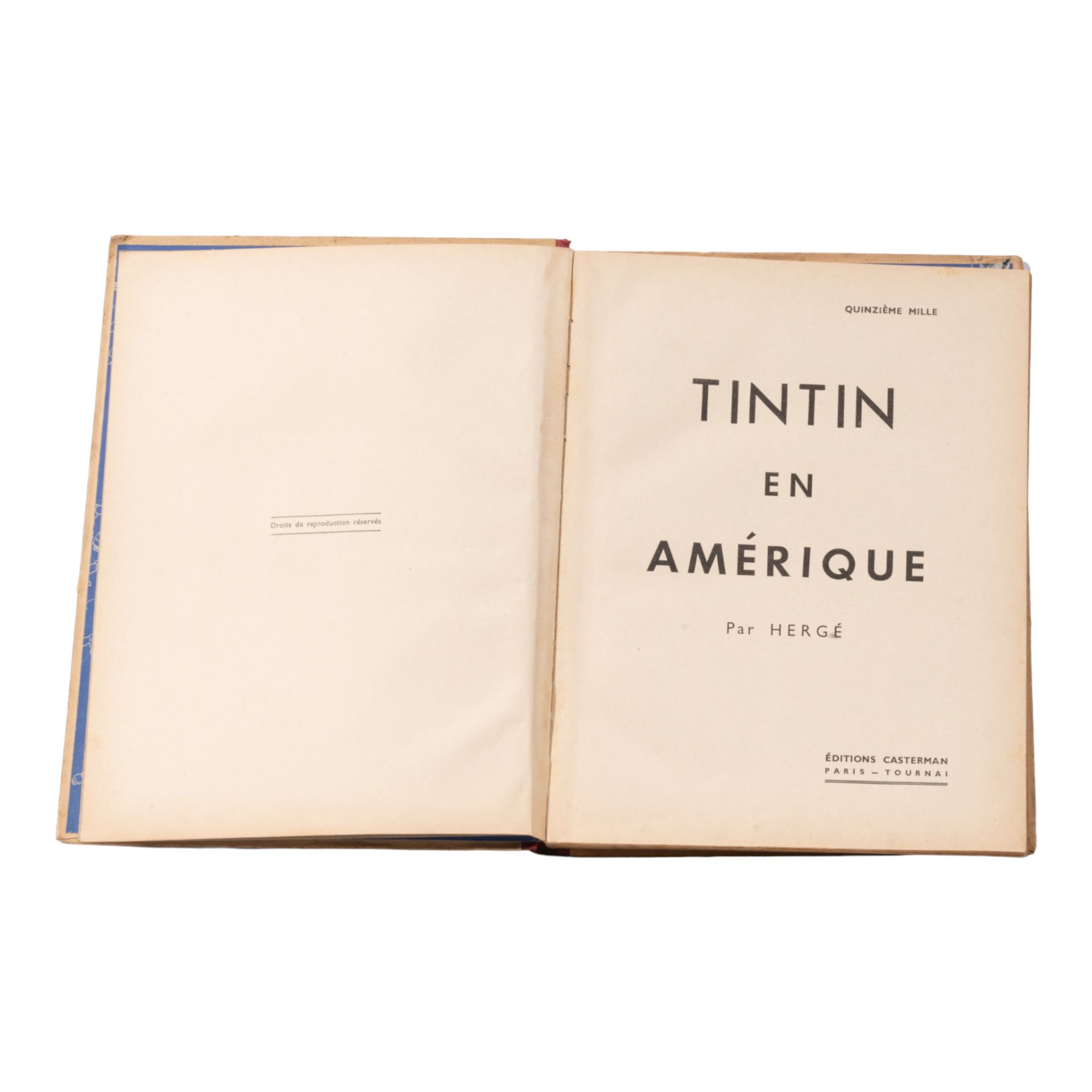 Hergé (1907-1983), 'Tintin en Amérique', 1937 - Image 4 of 8