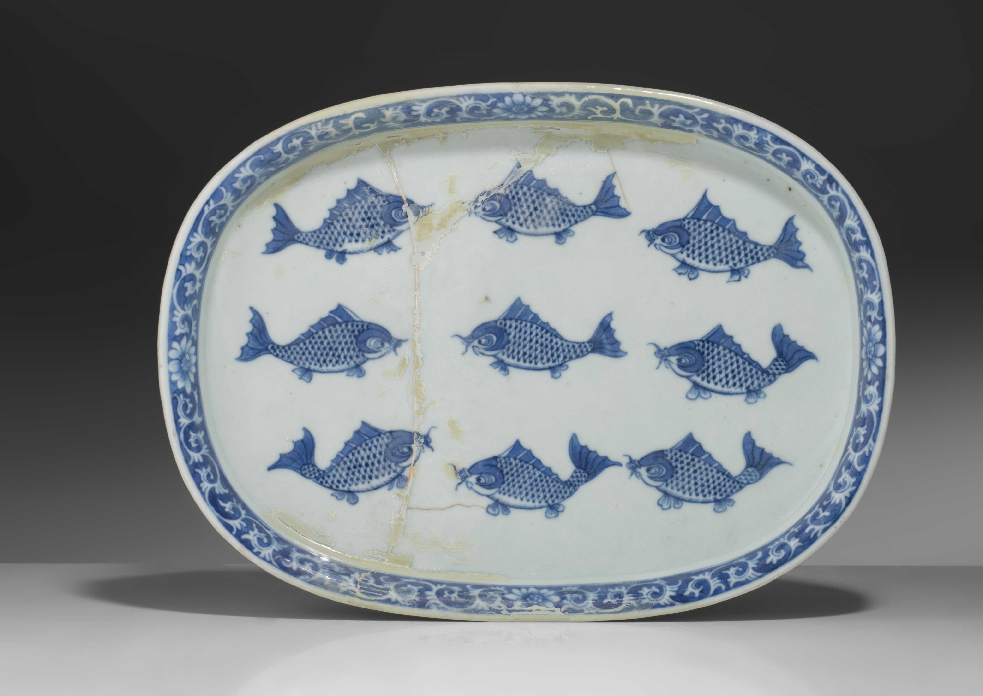 A collection of various Chinese export ware, 18thC, largest 37 x 25 cm - Image 2 of 15