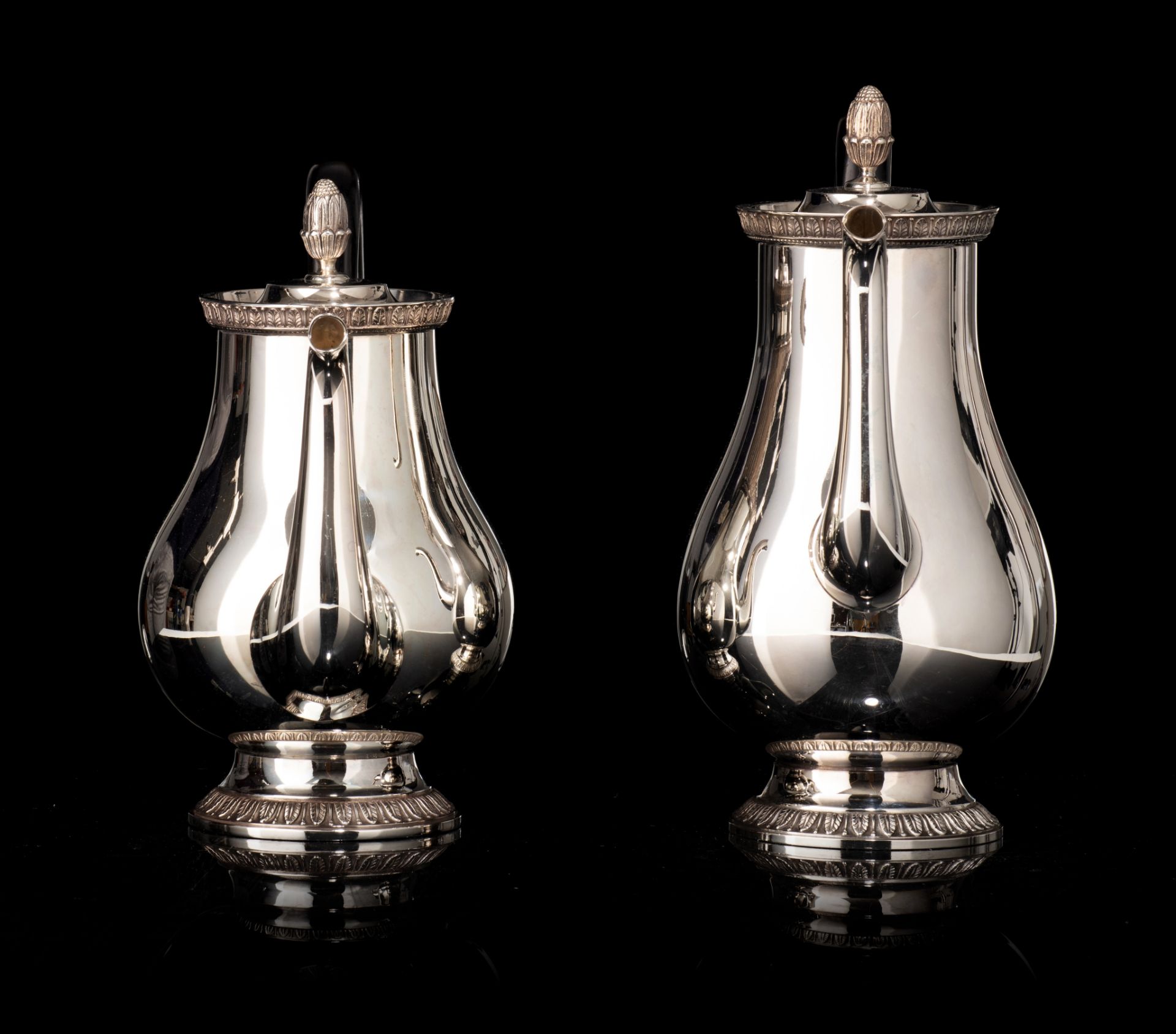 An interesting collection of silver-plated items by Christofle - France, model Malmaison - Image 3 of 16