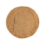 A rare Louis XIV écu gold coin, dated 1690