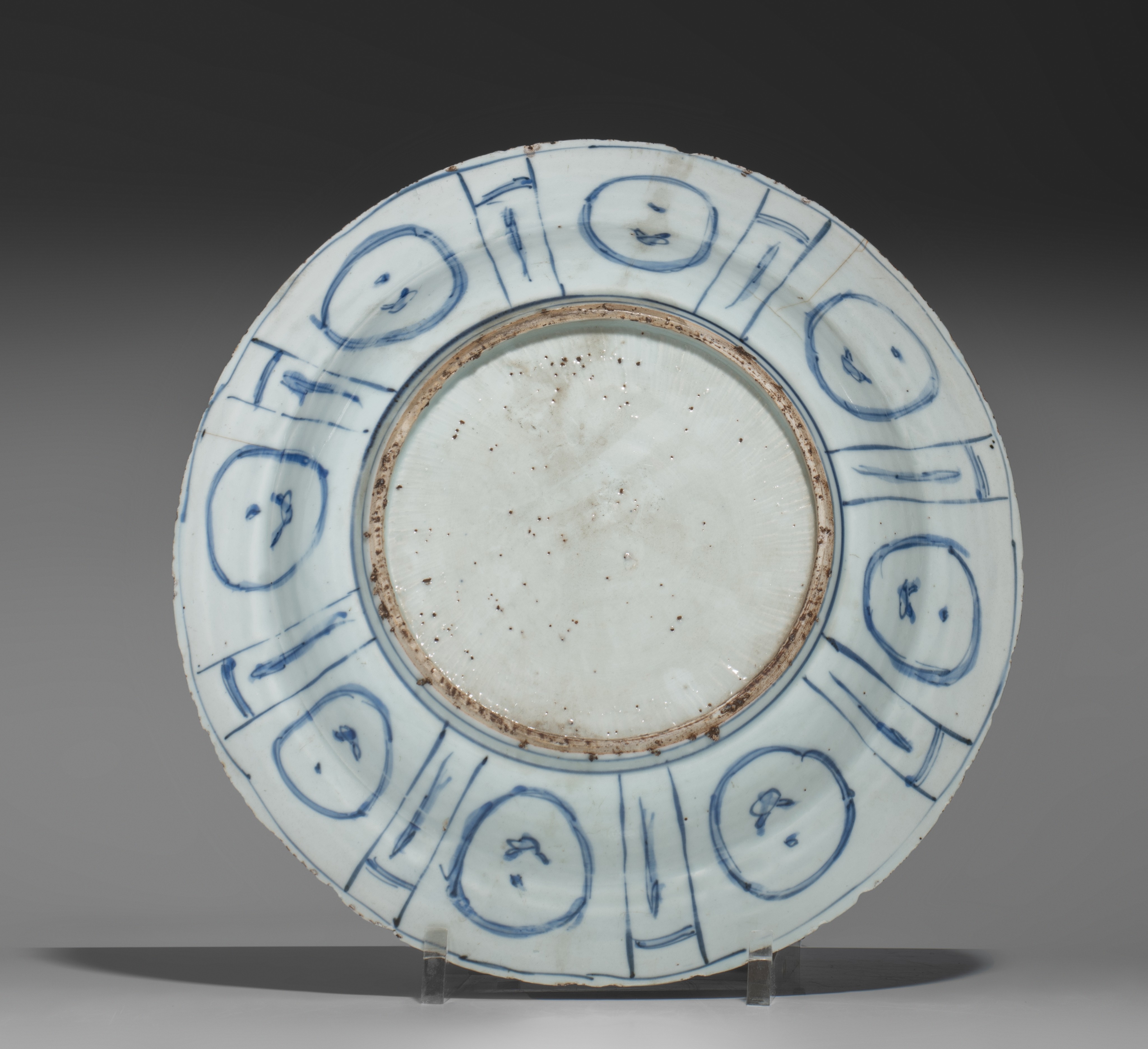 A collection of various Chinese export porcelain plates, Wanli, Qianlong and Guangxu period, ø 22 - - Image 3 of 11
