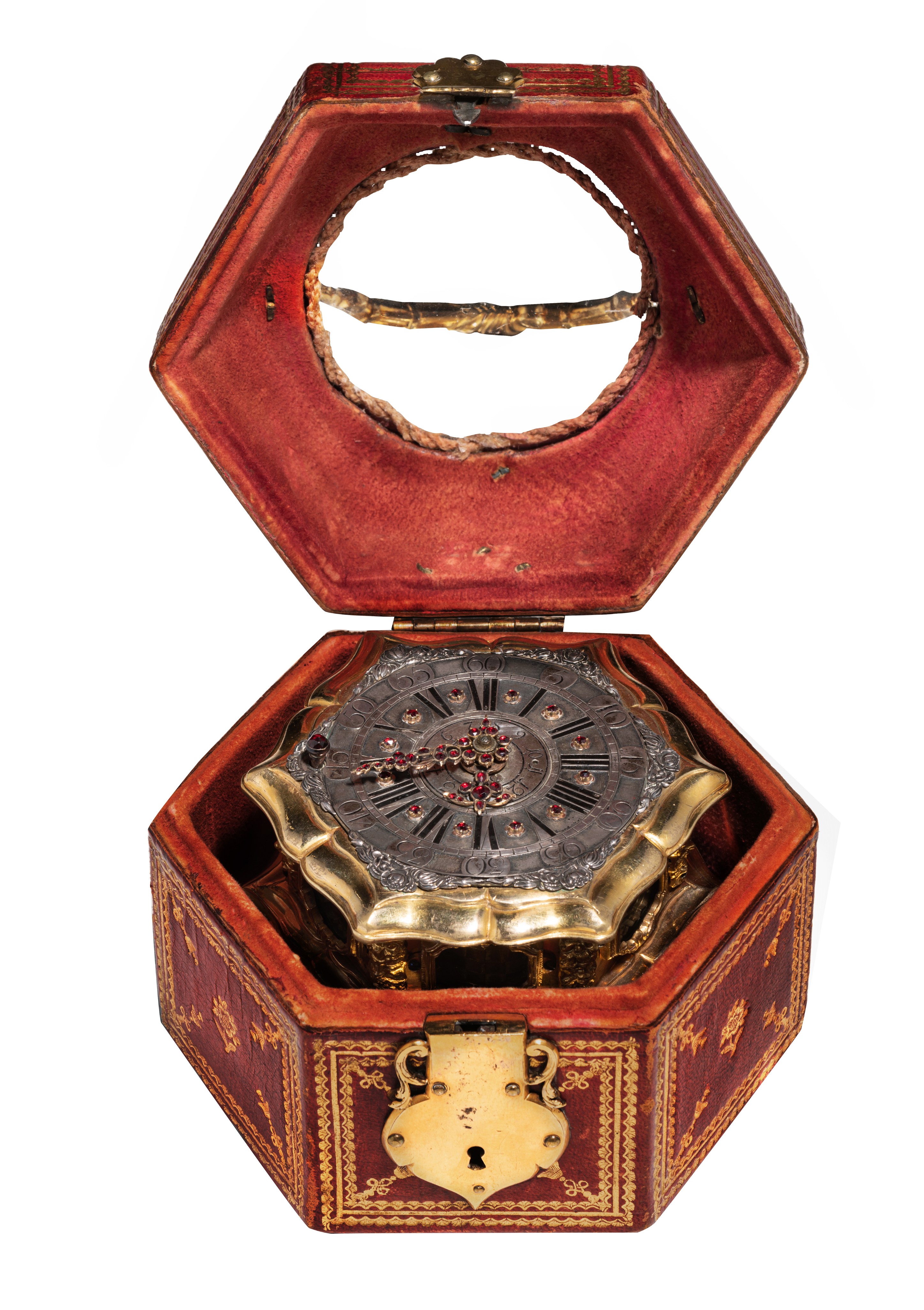 An important table clock with hour repeater and alarm, by Johan Simon Betzamyr, Danzig, ca. 1750, H - Image 4 of 27