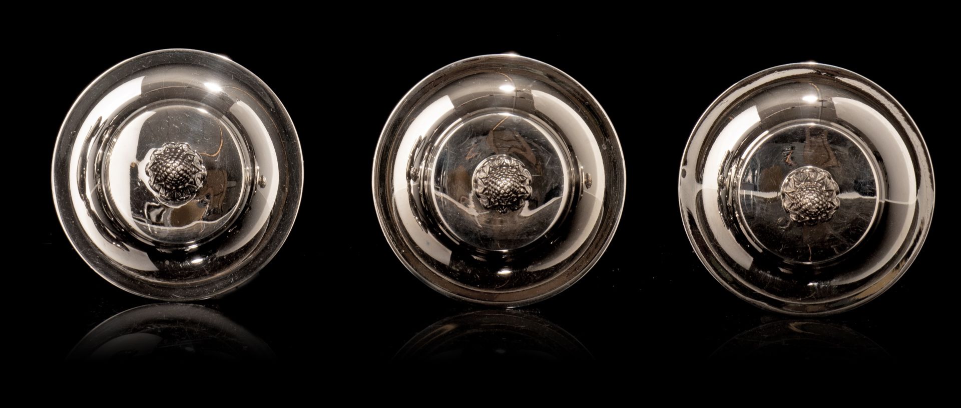 An interesting collection of silver-plated items by Christofle - France, model Malmaison - Image 8 of 16