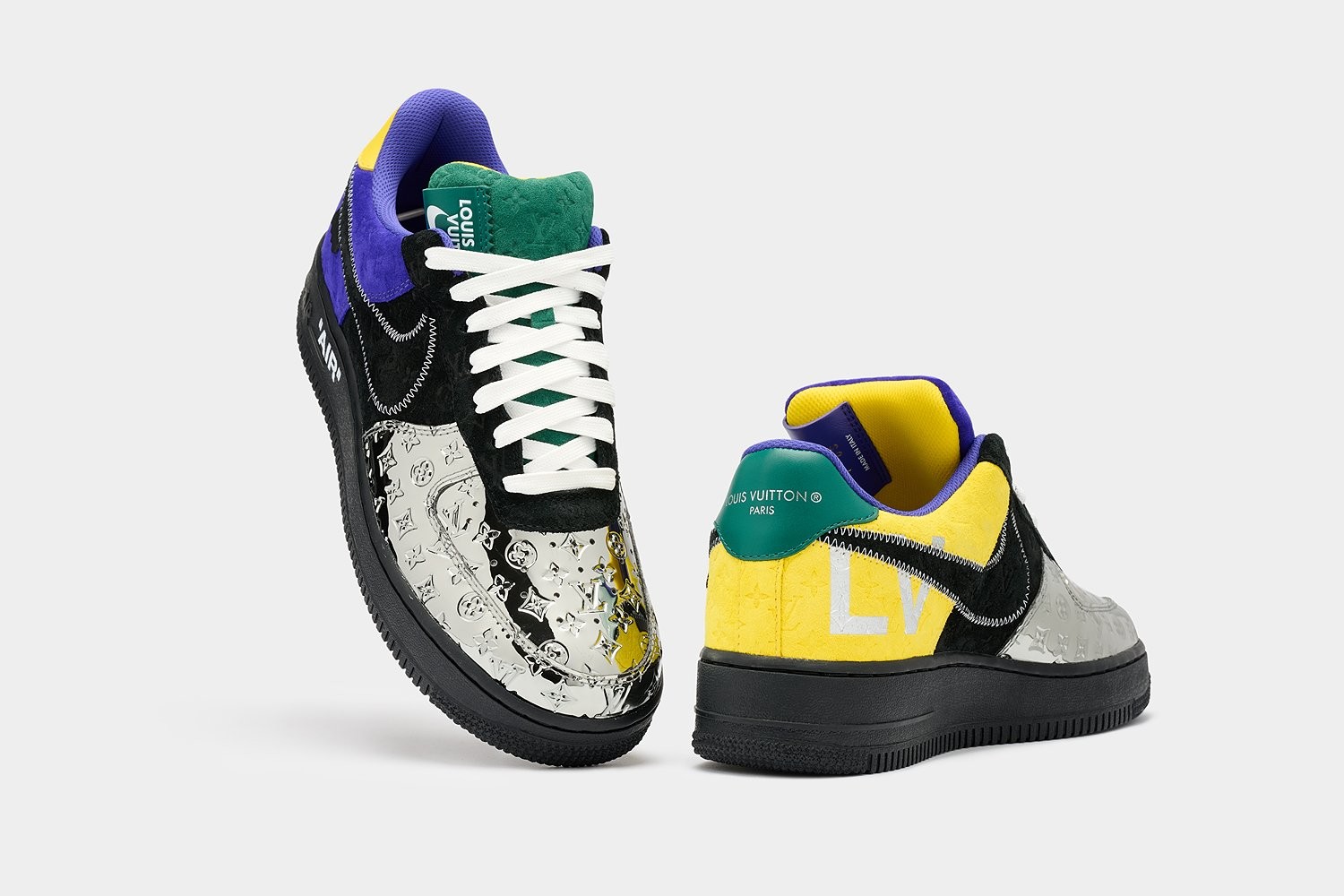 A complete series of nine Louis Vuitton and Nike “Air Force 1” by Virgil Abloh - Image 29 of 50