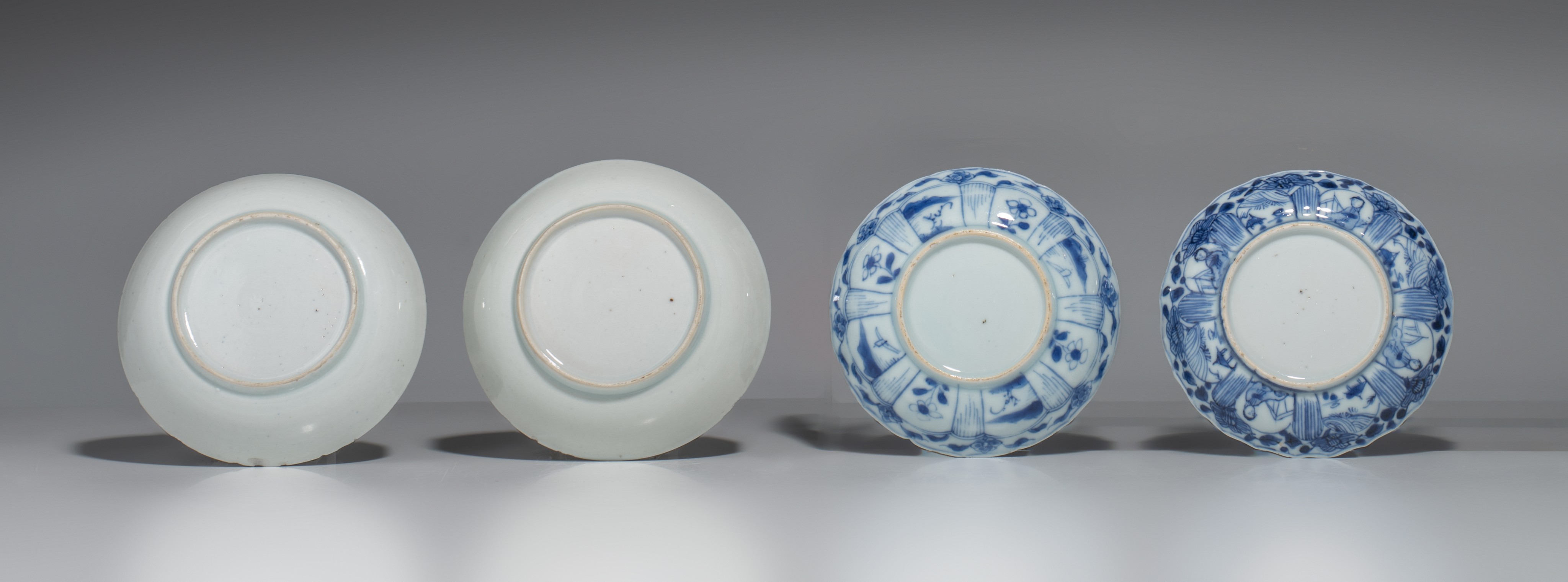 A collection of blue and white tea ware, Kangxi period, largest x cm - Image 7 of 13