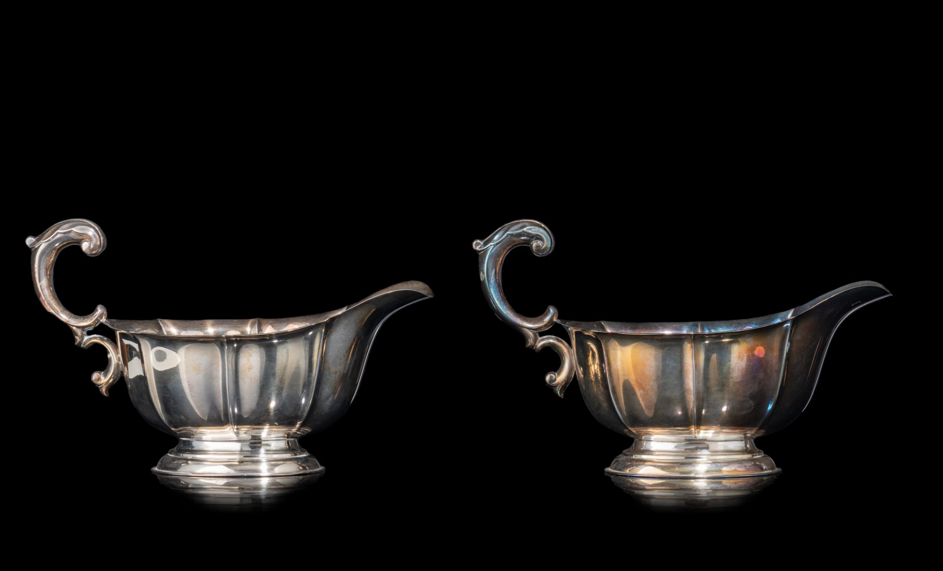 A set of silver tableware, H 13,5 - 24,5 cm - total weight: ca. 1.595 g - Bild 8 aus 17