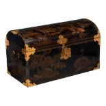 A Japanese Namban lacquer chest for the Portuguese market, late Momoyama/ early Edo period, L 44,5 -