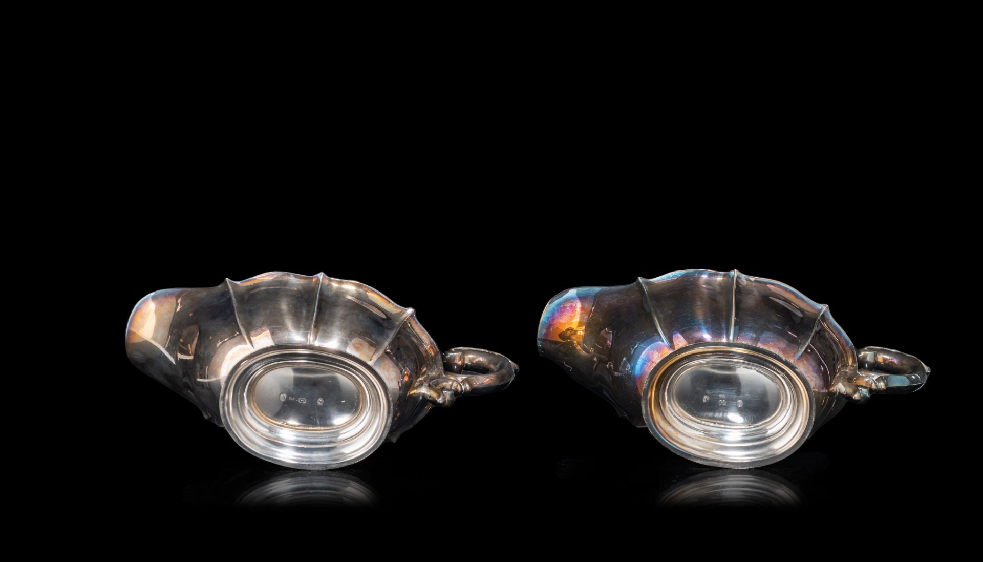 A set of silver tableware, H 13,5 - 24,5 cm - total weight: ca. 1.595 g - Bild 12 aus 17