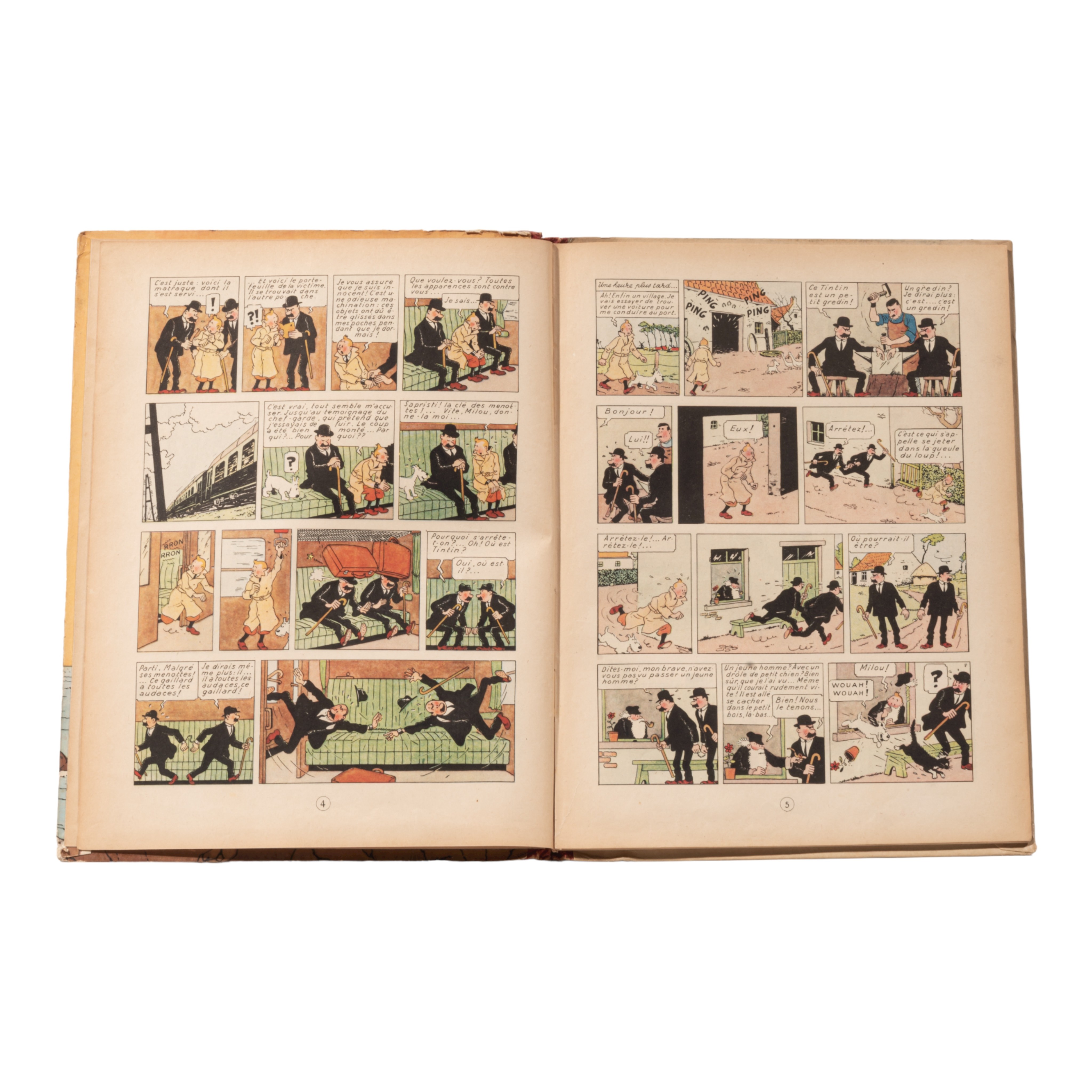 Hergé (1907-1983), 'Les Aventures de Tintin reporter, L'Île Noire', 1943 - Image 5 of 8