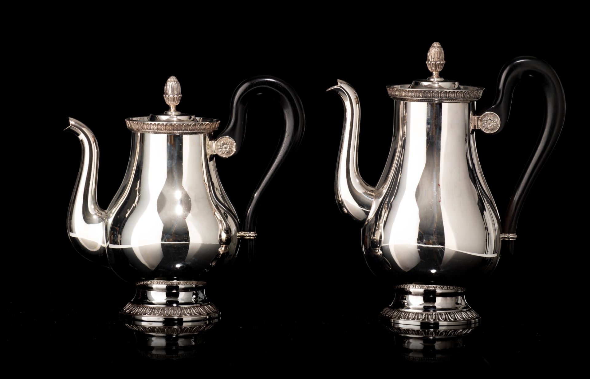 An interesting collection of silver-plated items by Christofle - France, model Malmaison - Image 4 of 16