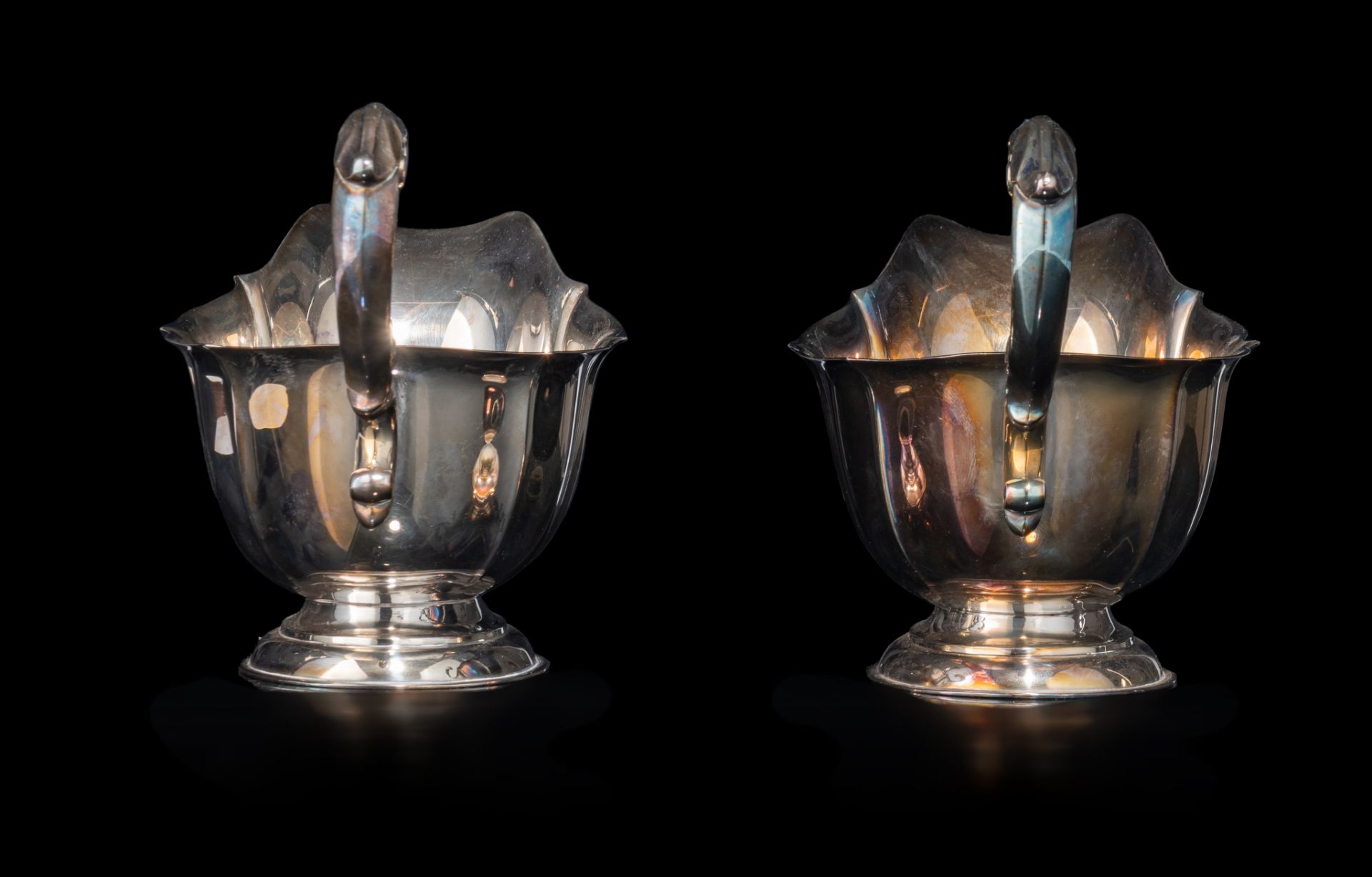 A set of silver tableware, H 13,5 - 24,5 cm - total weight: ca. 1.595 g - Bild 9 aus 17