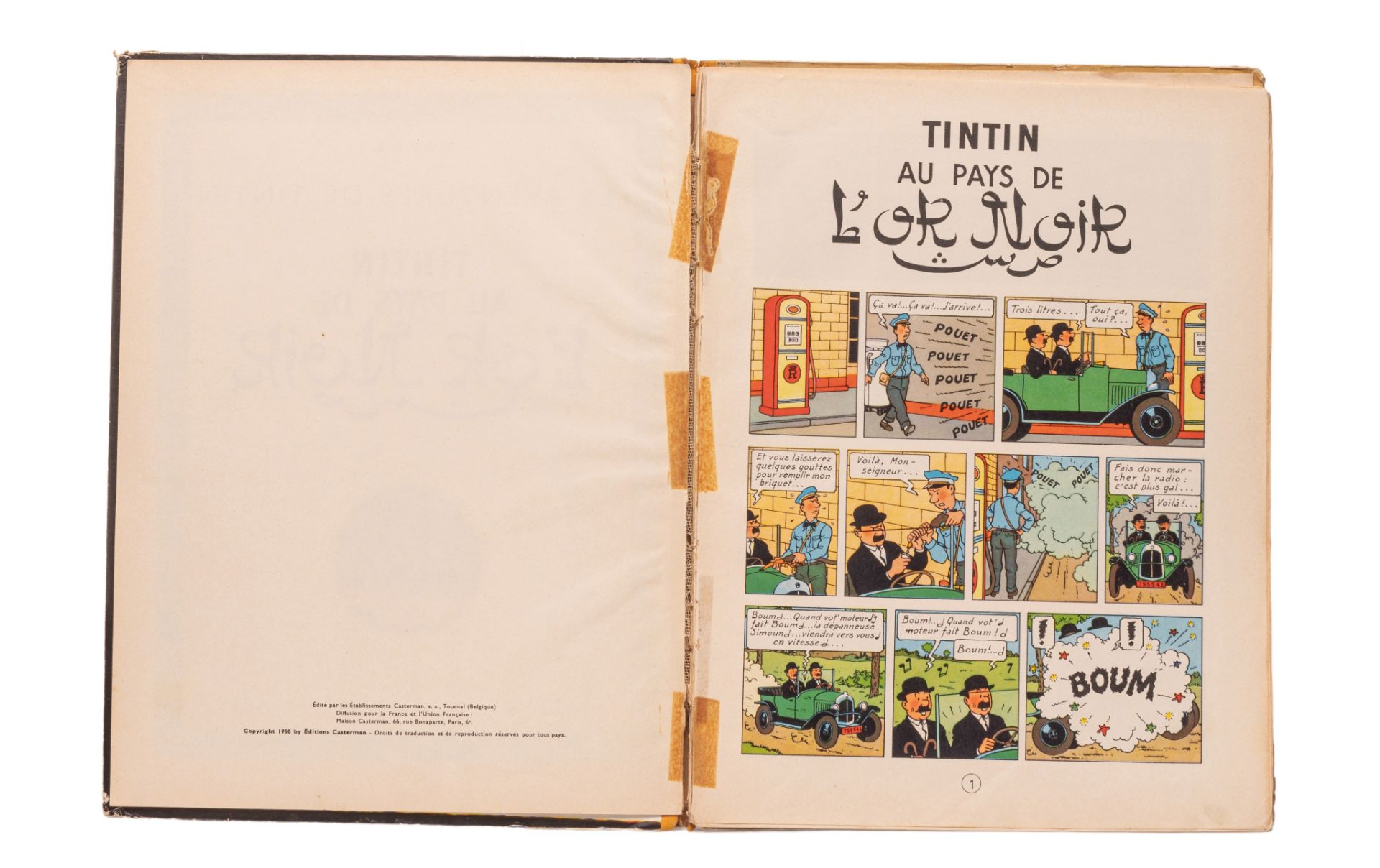Herge (1907-1983), a collection of four albums of 'Les Aventures de Tintin' - Image 11 of 13
