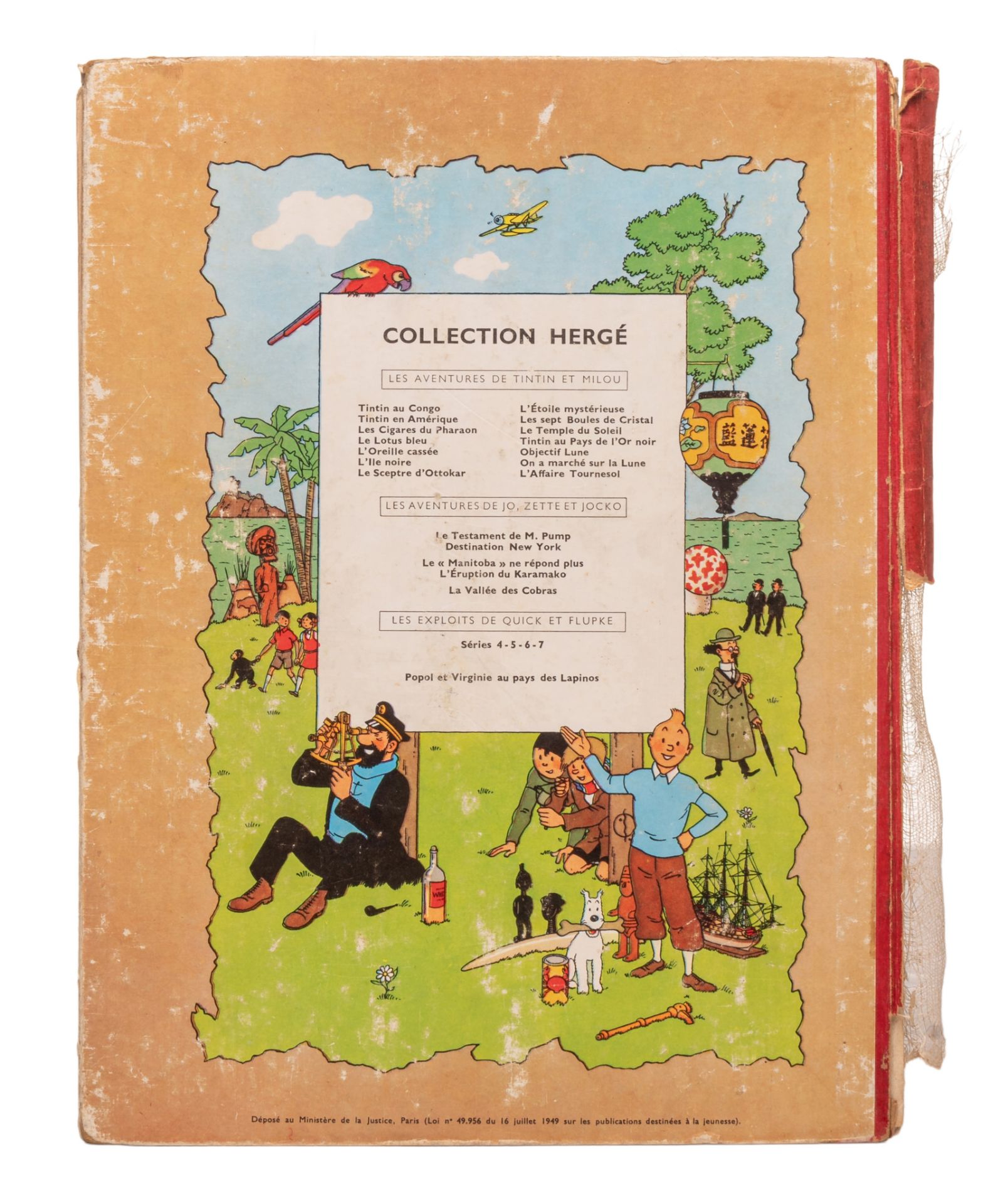 Herge (1907-1983), a collection of four albums of 'Les Aventures de Tintin' - Image 4 of 13