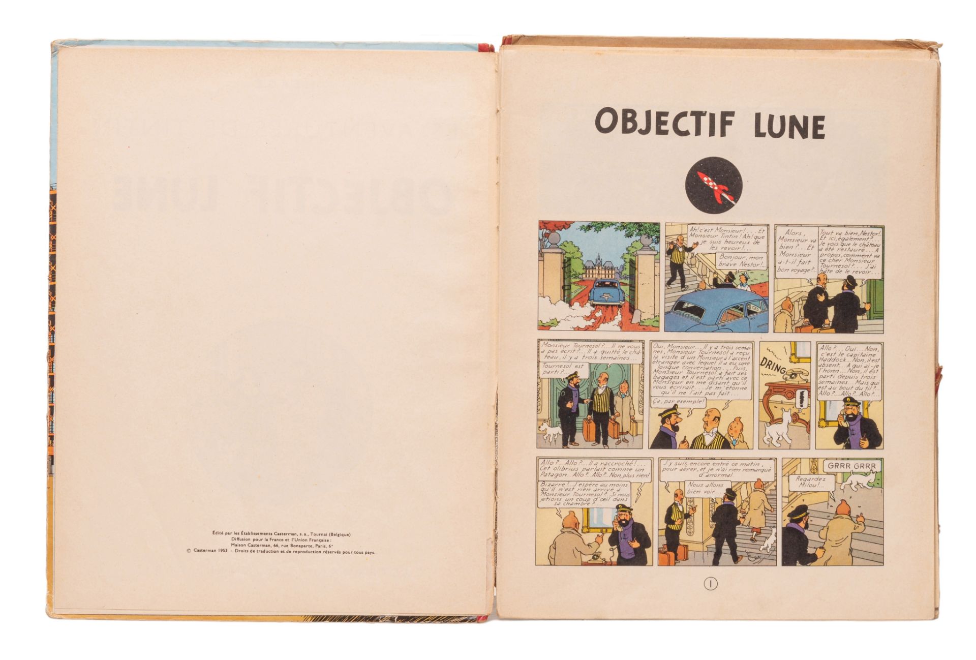 Herge (1907-1983), a collection of four albums of 'Les Aventures de Tintin' - Image 12 of 13