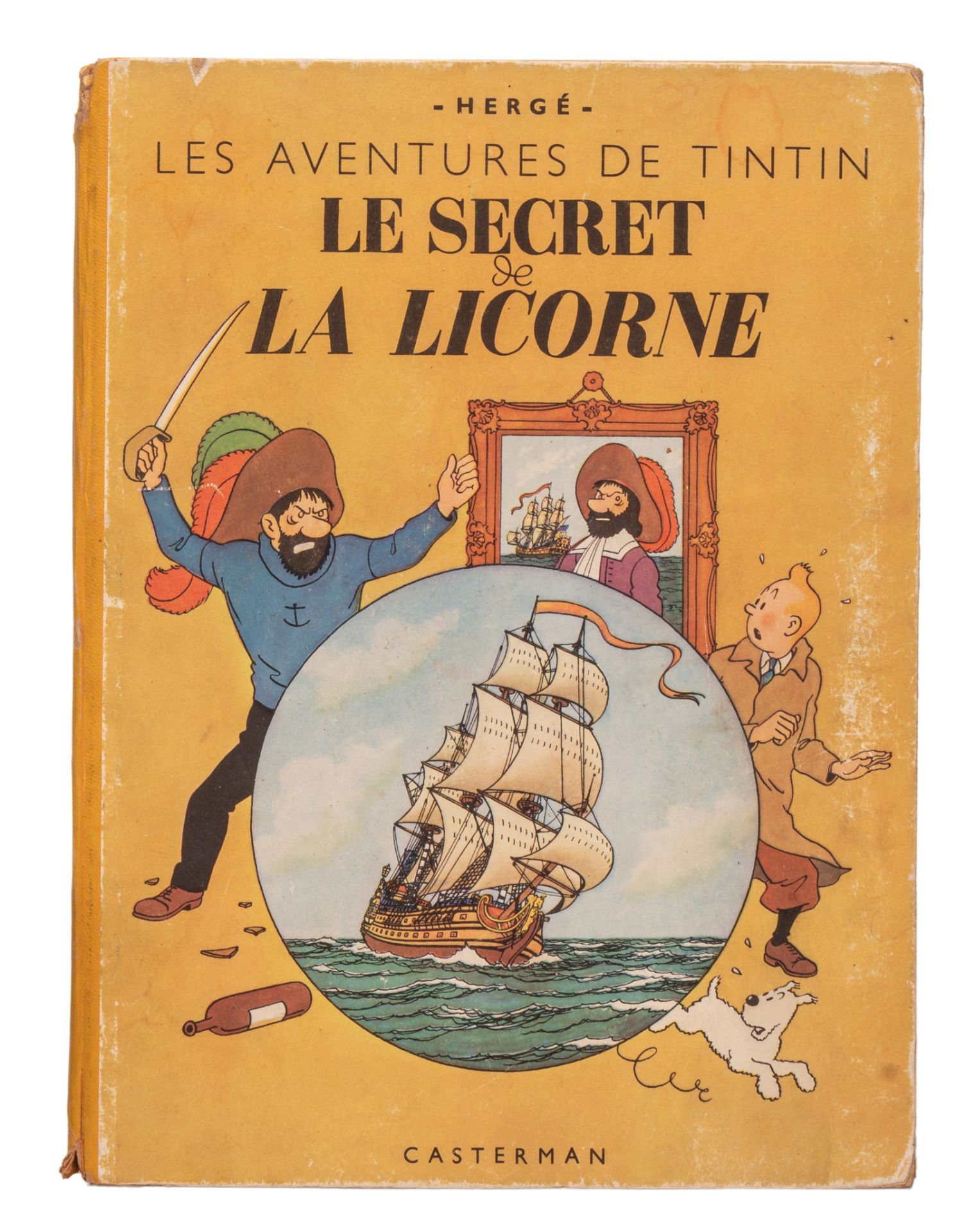 Herge (1907-1983), a collection of four albums of 'Les Aventures de Tintin' - Image 7 of 13
