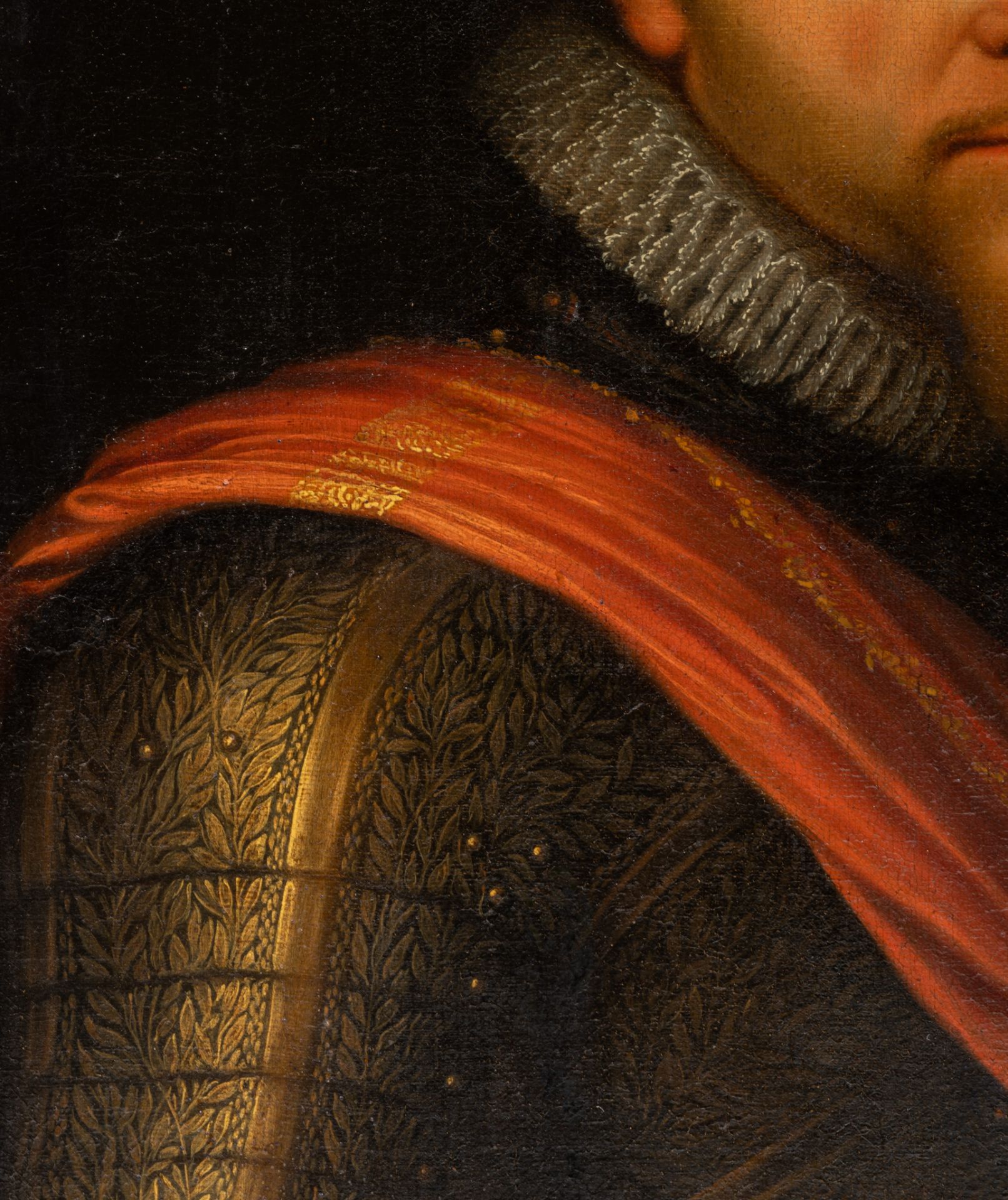 Attrib. to Gerrit van Honthorst (1592-1656), portrait of Maurice of Nassau Prince of Orange, oil on - Bild 7 aus 9