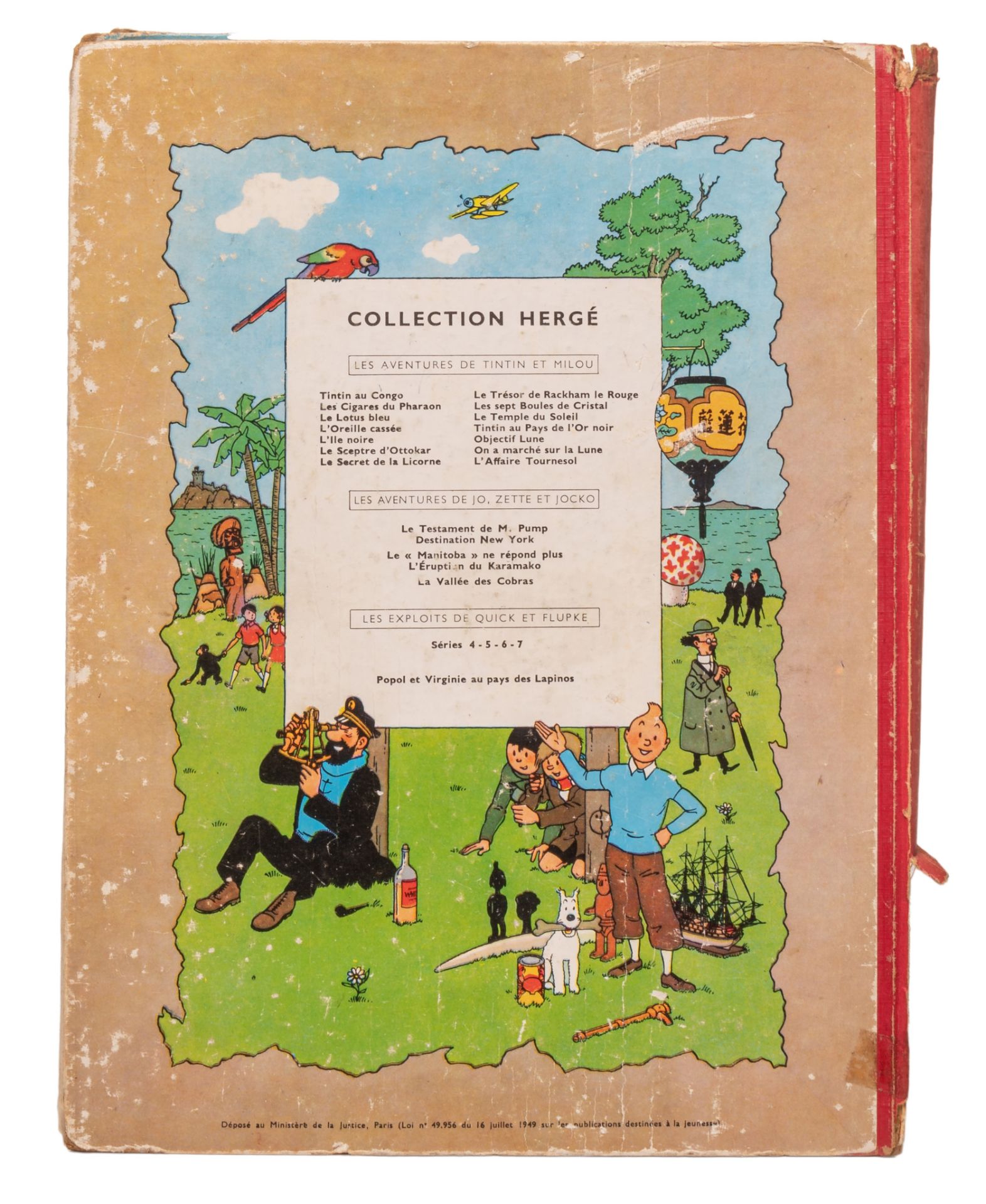 Herge (1907-1983), a collection of four albums of 'Les Aventures de Tintin' - Image 6 of 13