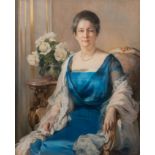 Firmin Baes (1874-1944), portrait of Madam Brand Whitlock, ambassador of the USA in Belgium, 1920, p