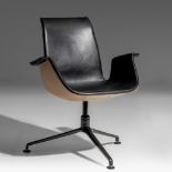 A FK6729 Bird Chair by Fabricius & Kastholm for Walter Knoll, H 89 - W 73 cm