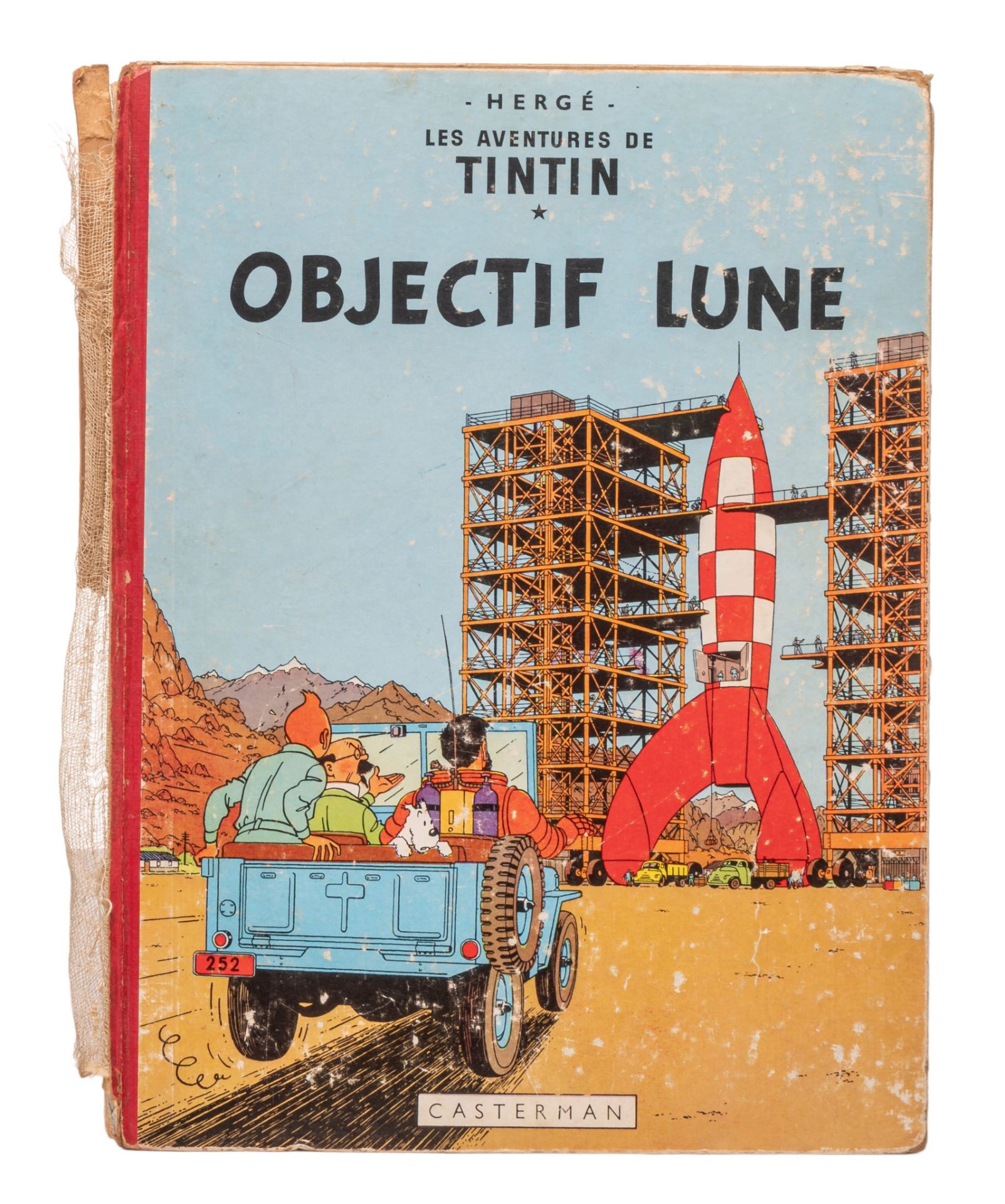 Herge (1907-1983), a collection of four albums of 'Les Aventures de Tintin' - Image 2 of 13