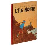 Herge (1907-1983), 'Les Aventures de Tintin reporter, L'ile Noire', 1943