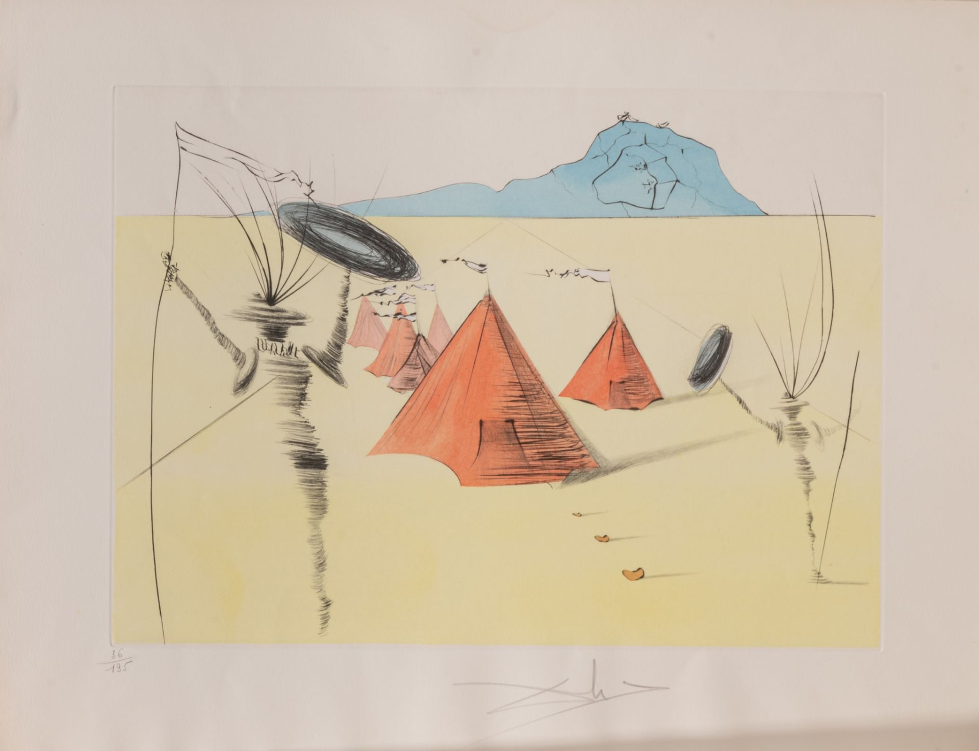 Salvador Dali (1904-1989), 'Les douze tribus d'Isra'l', 1973, ten colour etchings on Arches paper, N - Bild 14 aus 17