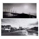 Mimmo Jodice (1934), two silver gelatine photos of 'La Citta invisible', 1990, 22 x 46 - 19,5 x 42 c