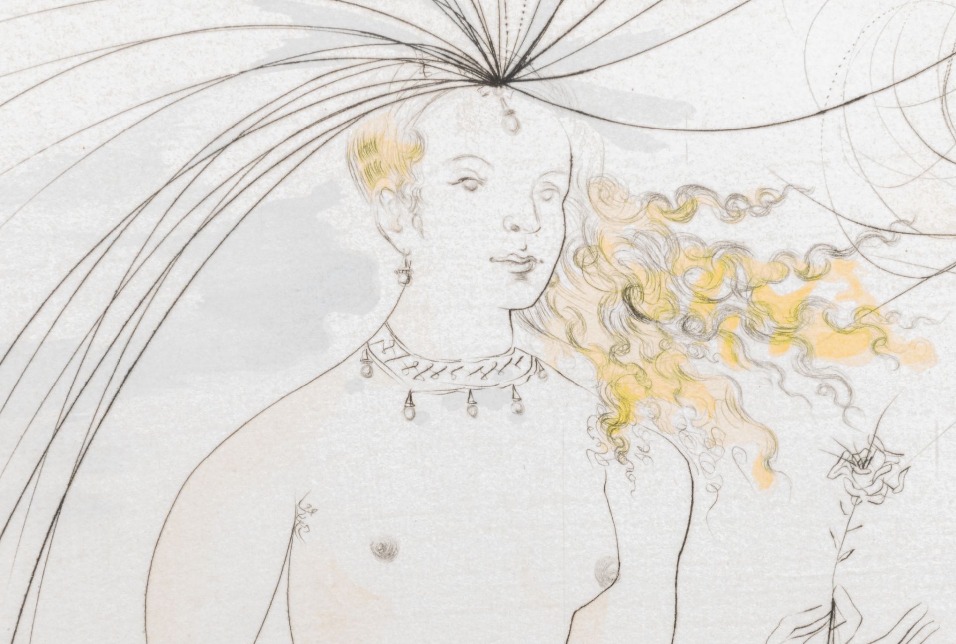 Salvador Dali (1904-1989), 'Venus y el Amor', etching and aquatint, No 115/150, 39 x 58 cm - Bild 6 aus 7