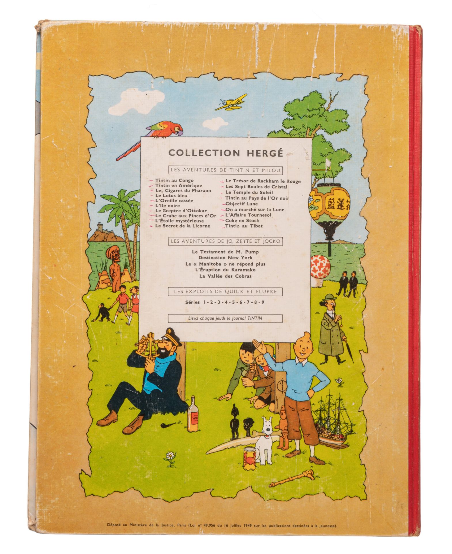 Herge (1907-1983), 'Les Aventures de Tintin, Tintin au Tibet', 1960 (B29) - Bild 2 aus 5