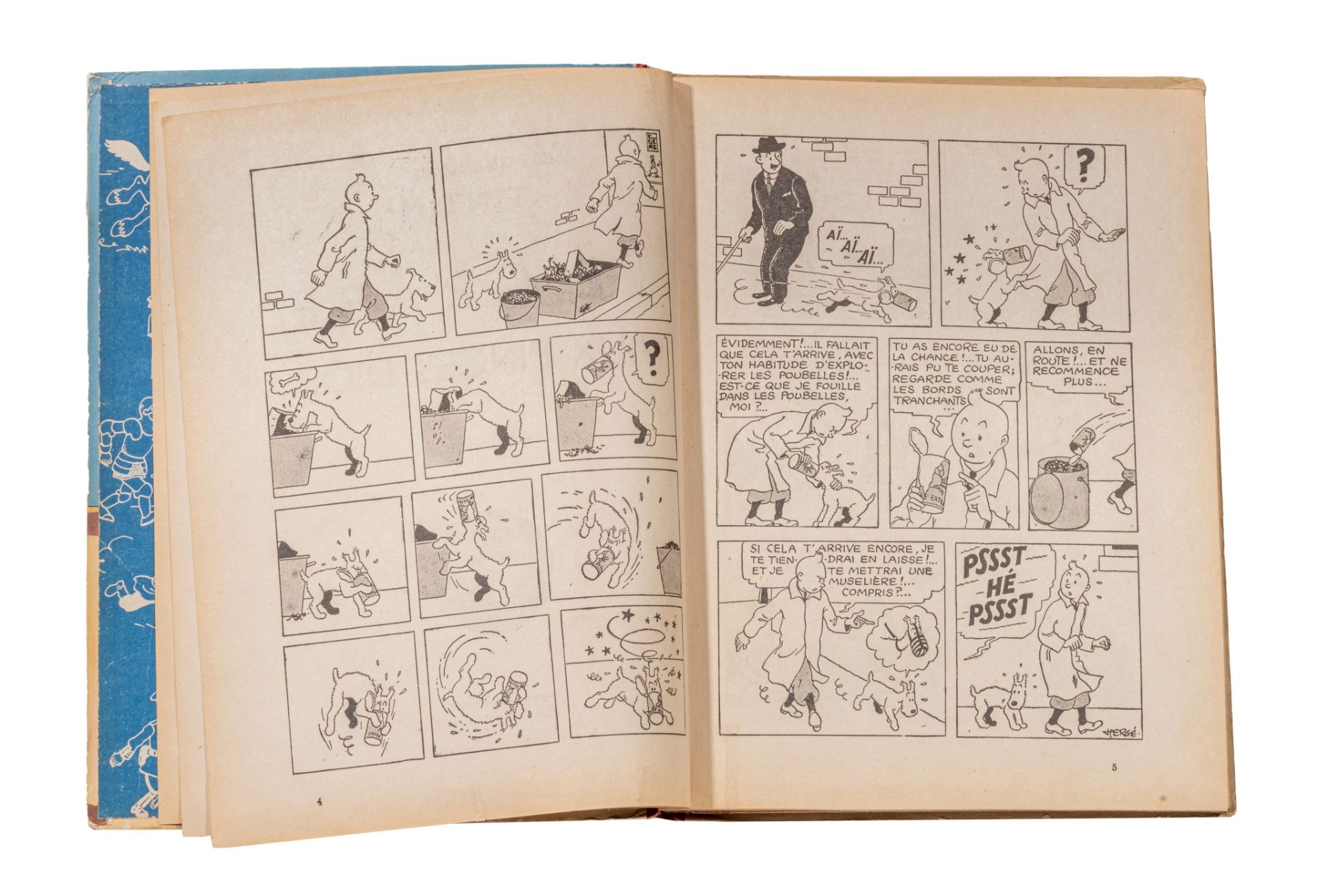 Herge (1907-1983), 'Les Aventures de Tintin, Le crabe aux pinces d'or', 1942 (A18) - Image 5 of 7